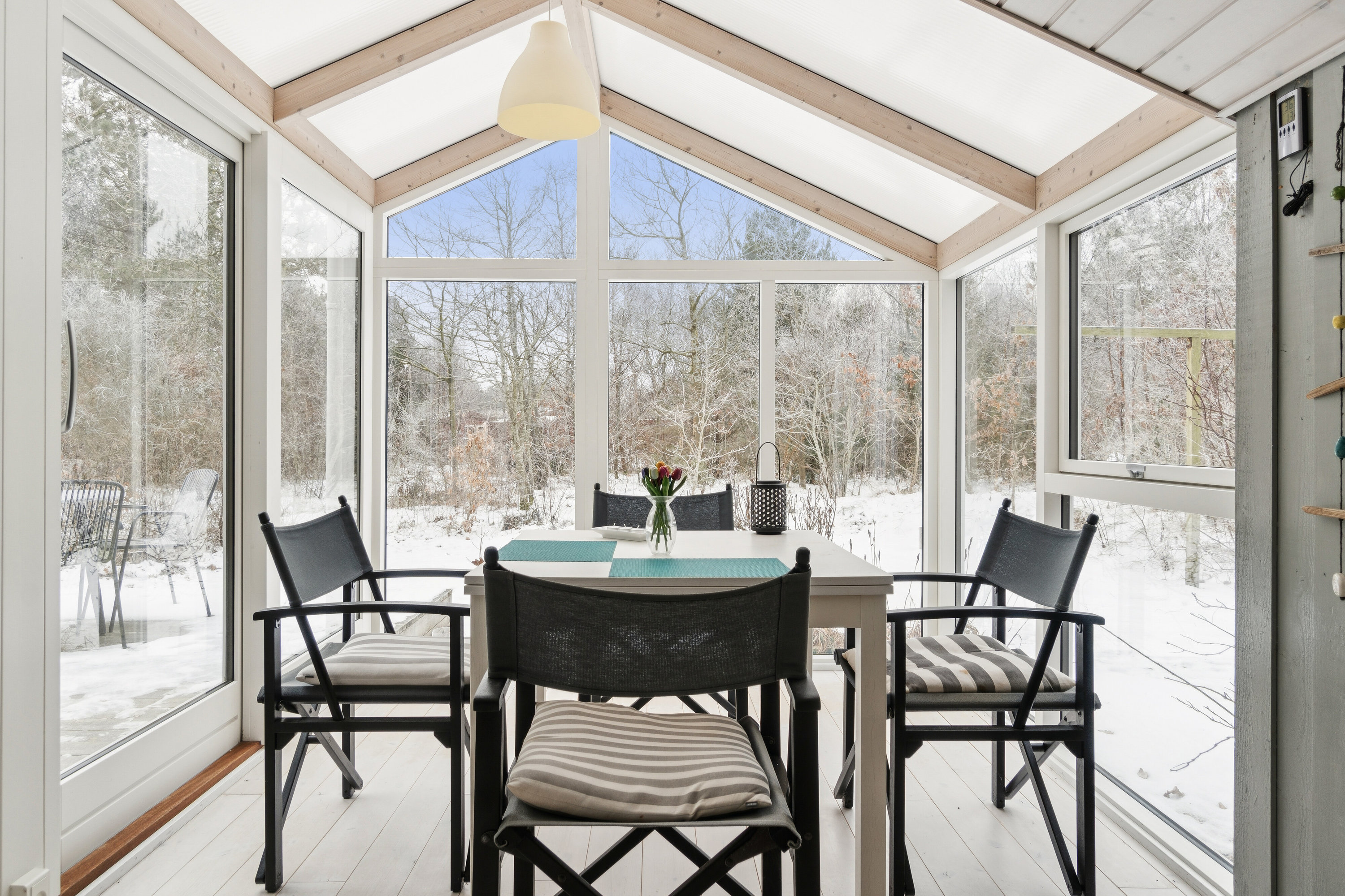 Fremhævet udestue billede i fuldskærmstilstand. Billede af Vagtelvej 20, Draget, 7760 Hurup Thy