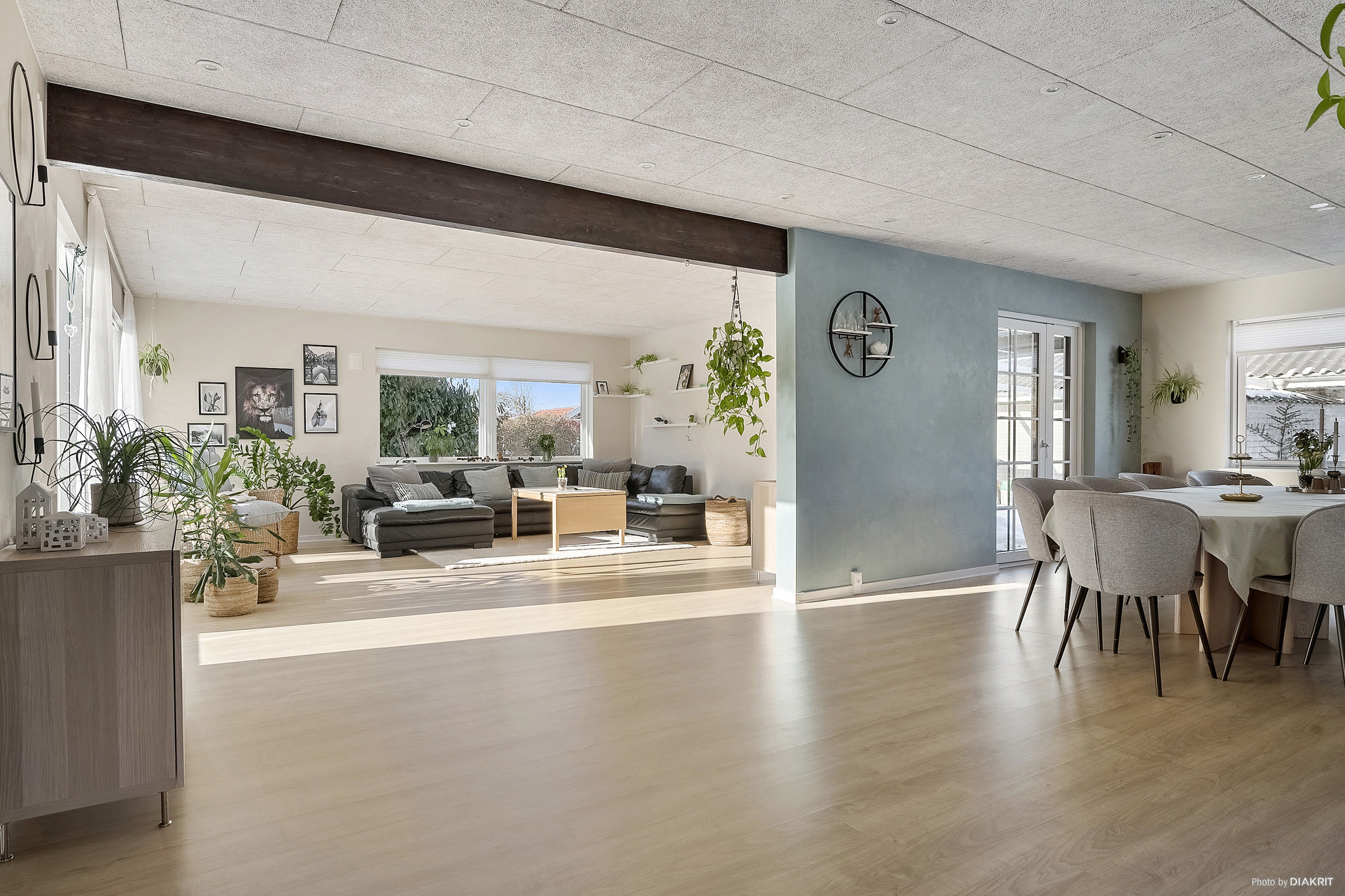 Fremhævet spisestue billede i fuldskærmstilstand. Billede af Fruenshave 17, 8732 Hovedgård