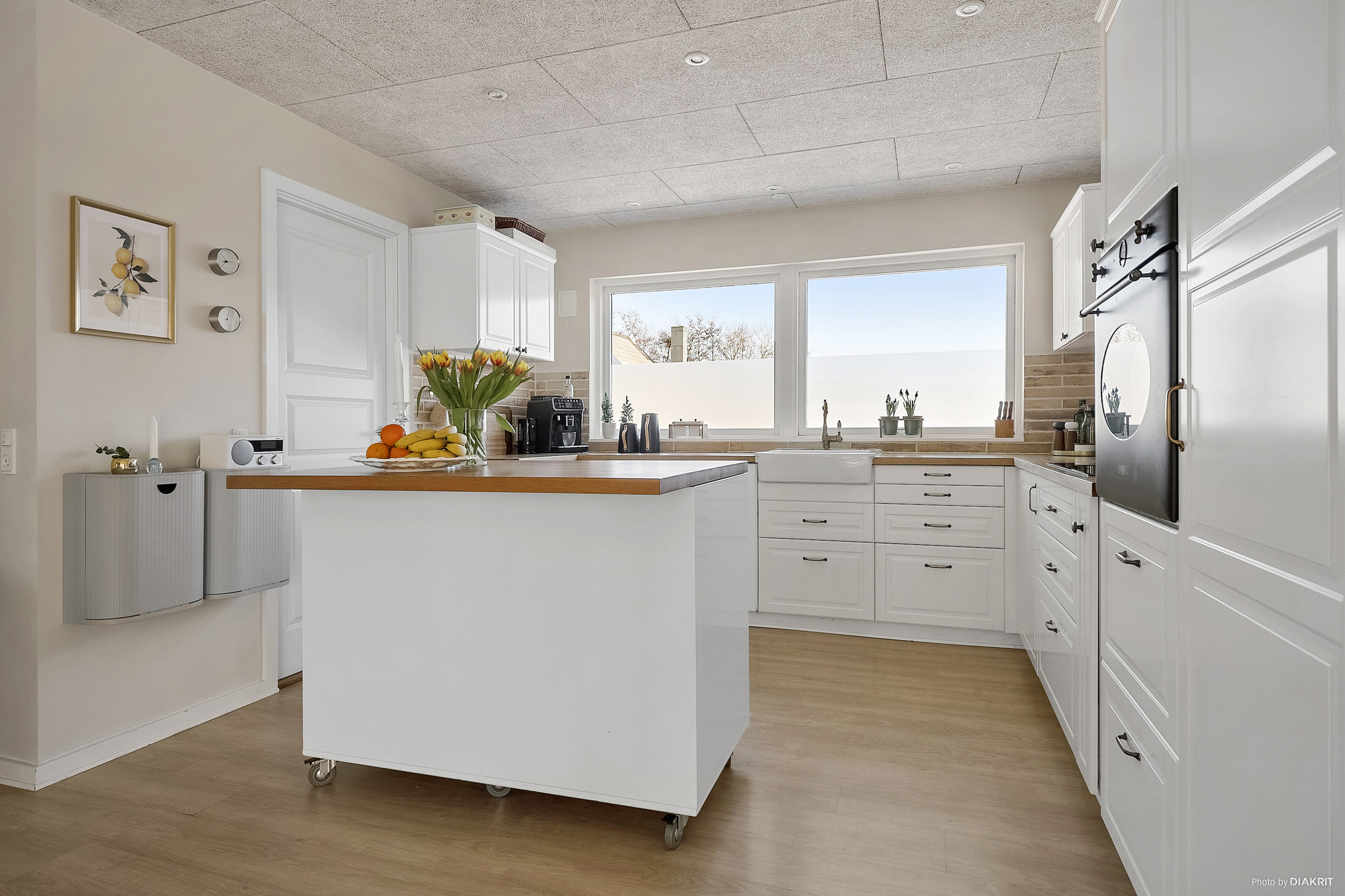 Fremhævet køkken billede i fuldskærmstilstand. Billede af Fruenshave 17, 8732 Hovedgård