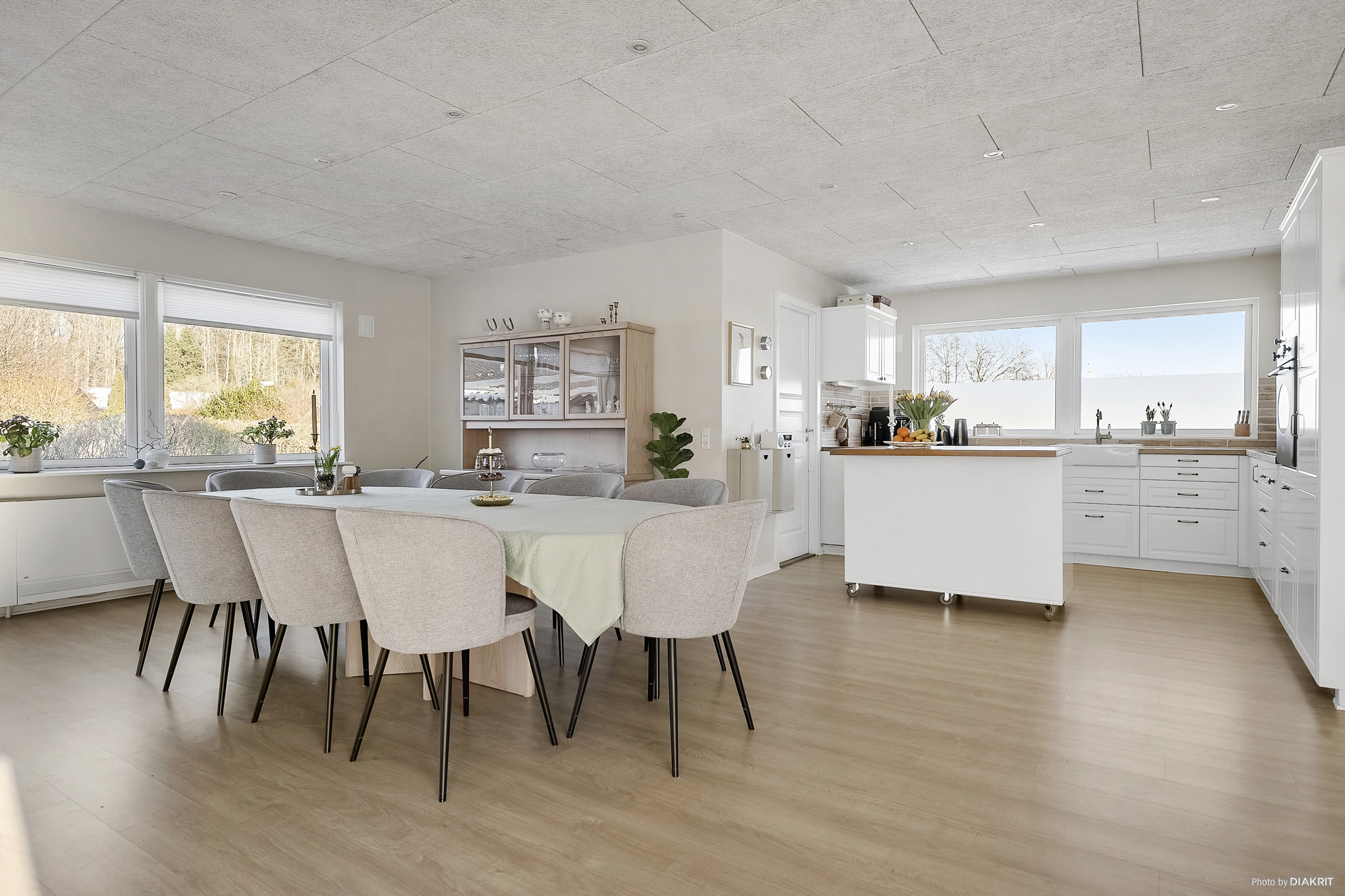 Fremhævet spisekøkken billede i fuldskærmstilstand. Billede af Fruenshave 17, 8732 Hovedgård