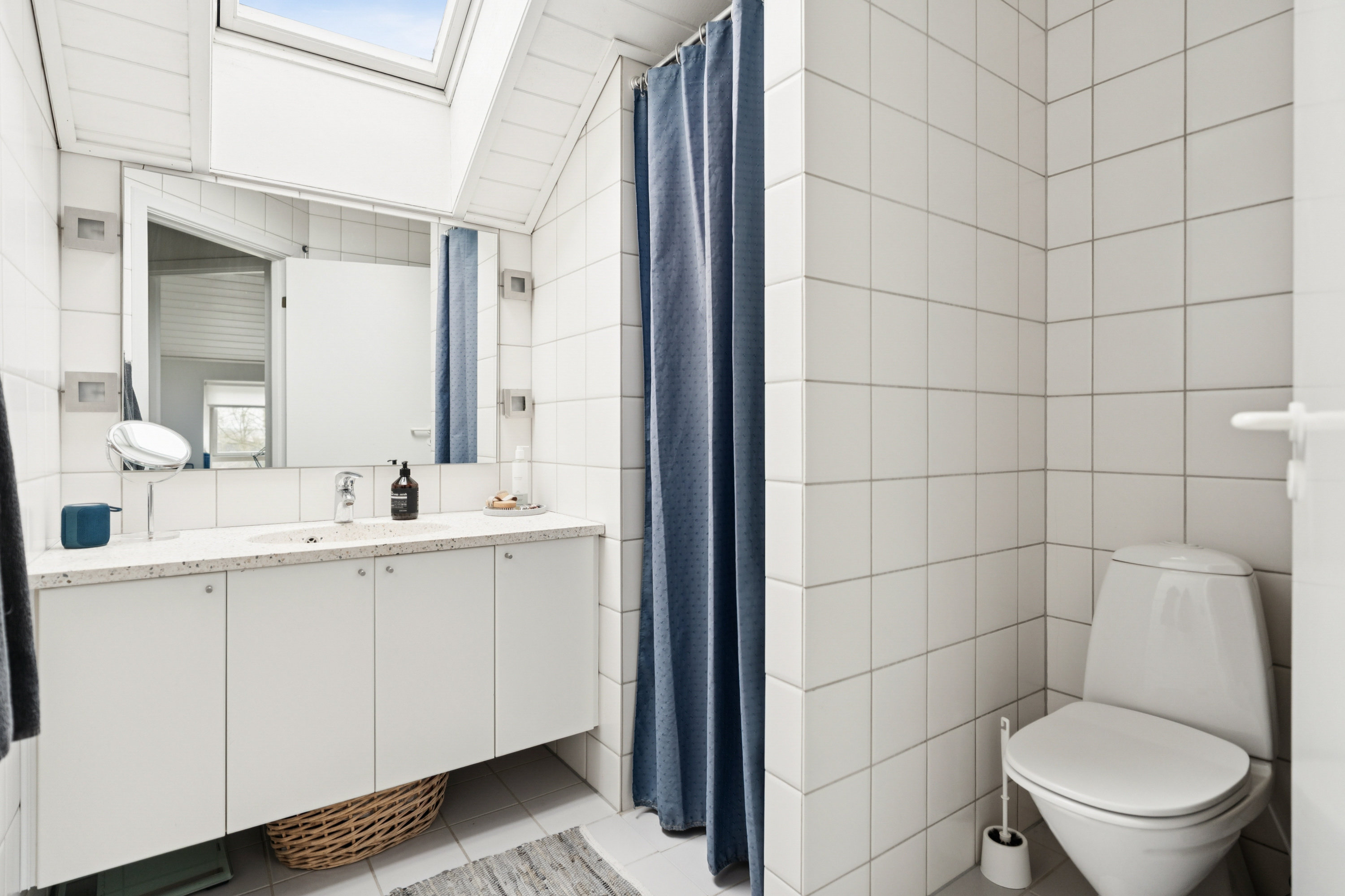 Fremhævet badeværelse billede i fuldskærmstilstand. Billede af Klokkestabelen 71, 9000 Aalborg