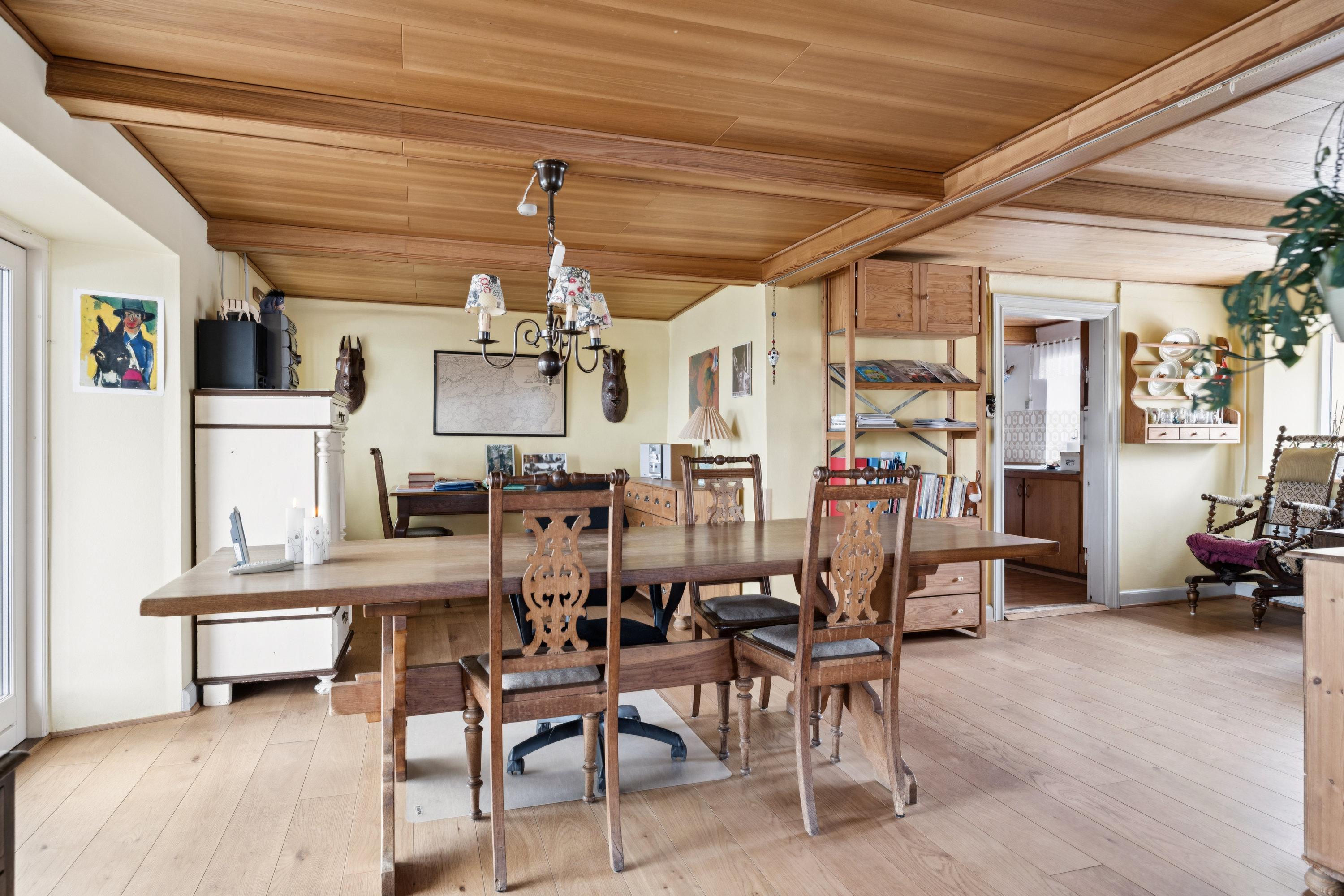 Fremhævet spisestue billede i fuldskærmstilstand. Billede af Eskilsagre 12, Nørager, 8961 Allingåbro