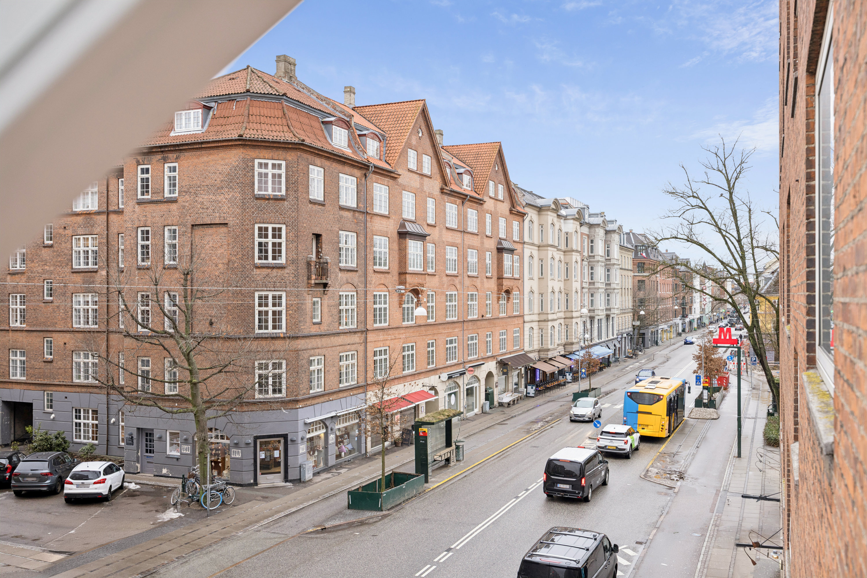 Fremhævet udsigt billede i fuldskærmstilstand. Billede af Godthåbsvej 39, 2. tv., 2000 Frederiksberg