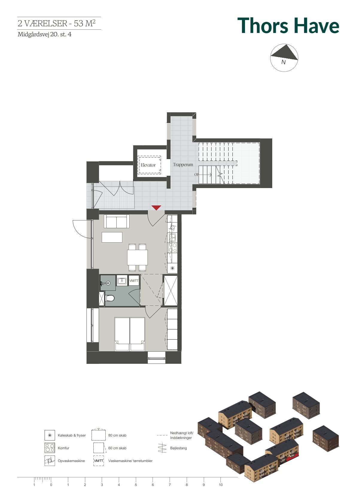 Fremhævet  billede i fuldskærmstilstand. Billede af Midgårdsvej 20, st.. 4., Bolbro, 5200 Odense V