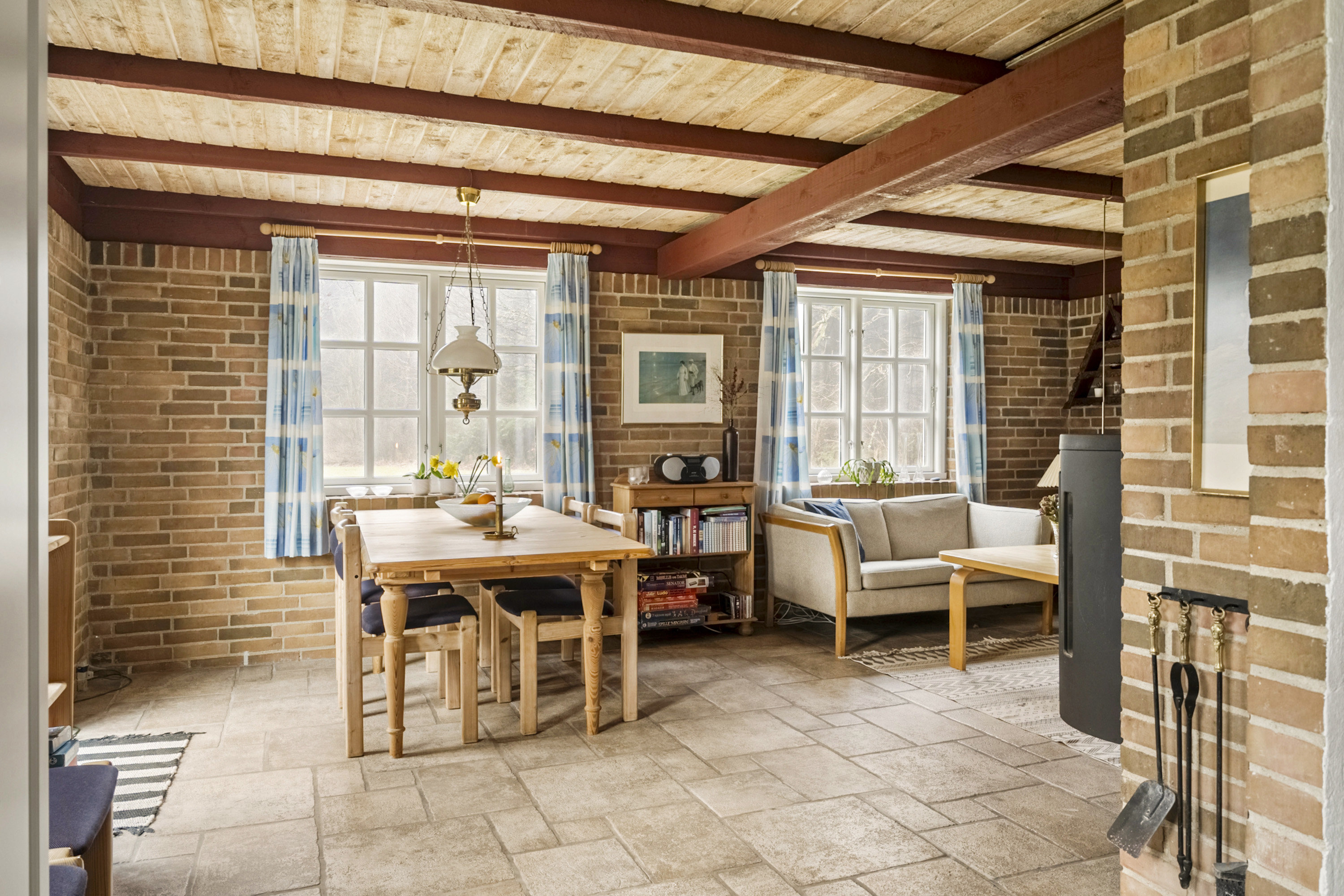 Fremhævet spisestue billede i fuldskærmstilstand. Billede af Bækbyvej 29, Husby, 6990 Ulfborg