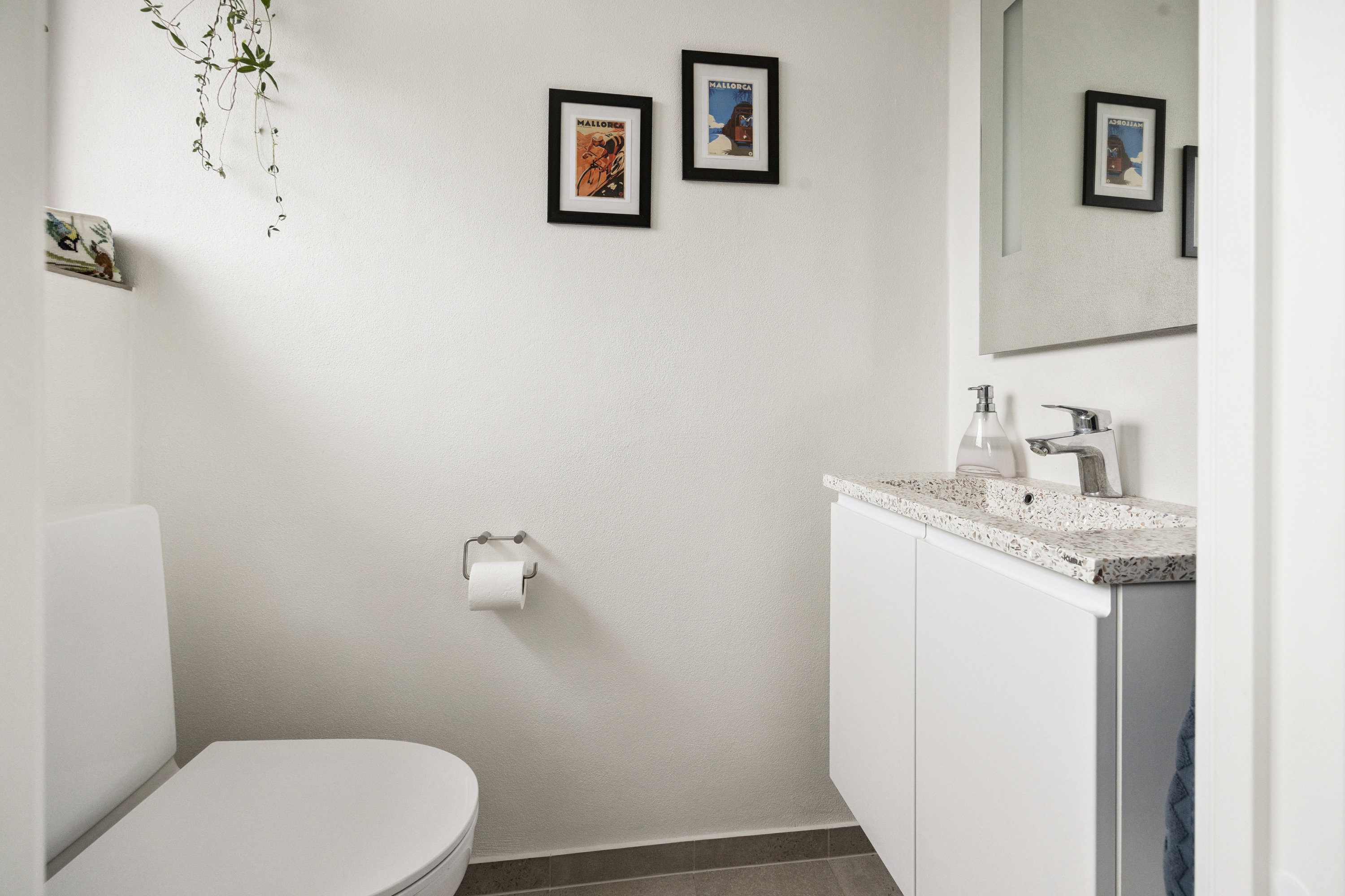 Fremhævet badeværelse billede i fuldskærmstilstand. Billede af Nysøparken 34, 9400 Nørresundby