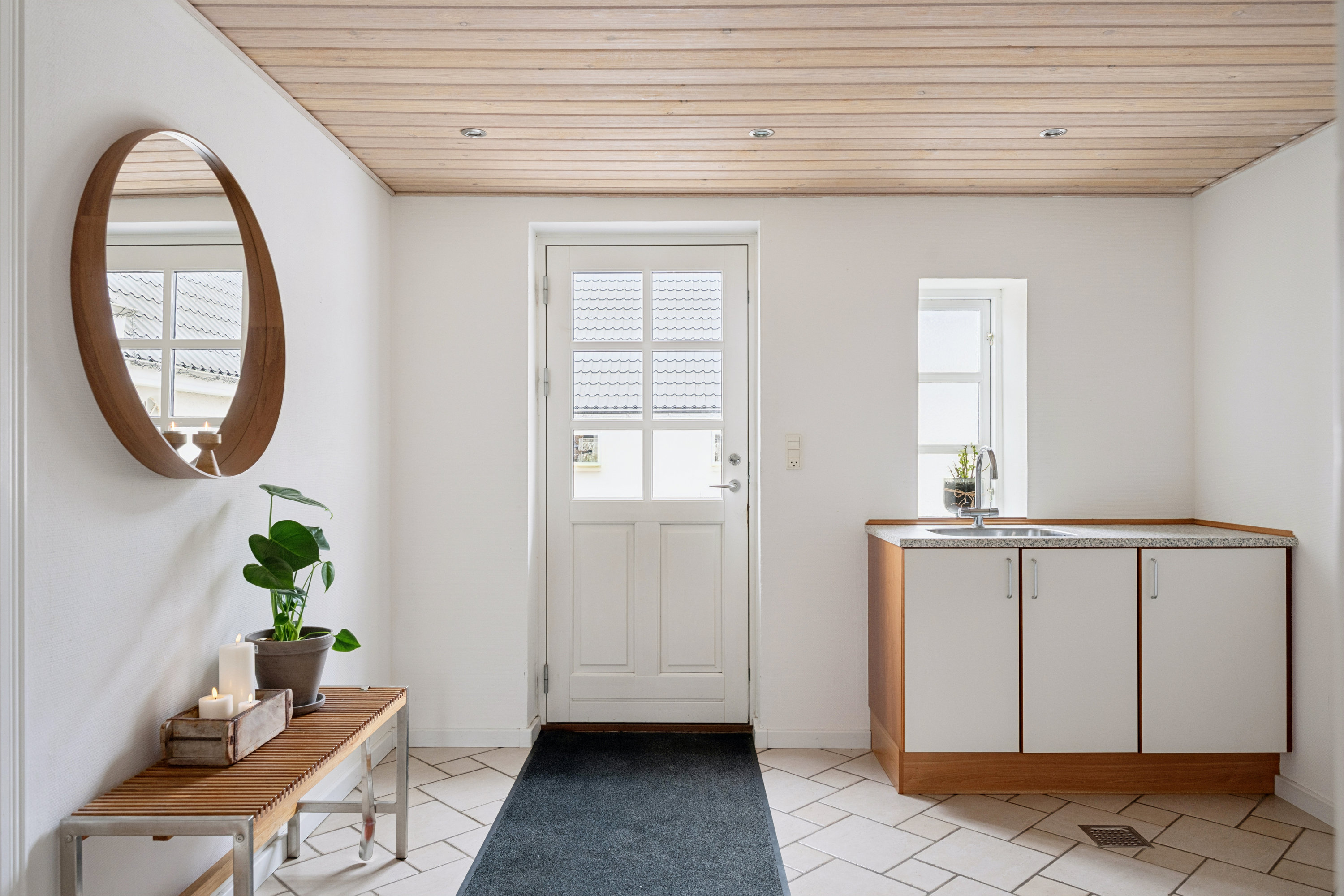 Fremhævet badeværelse billede i fuldskærmstilstand. Billede af Engbakkevej 5, Fausing Mark, 8961 Allingåbro