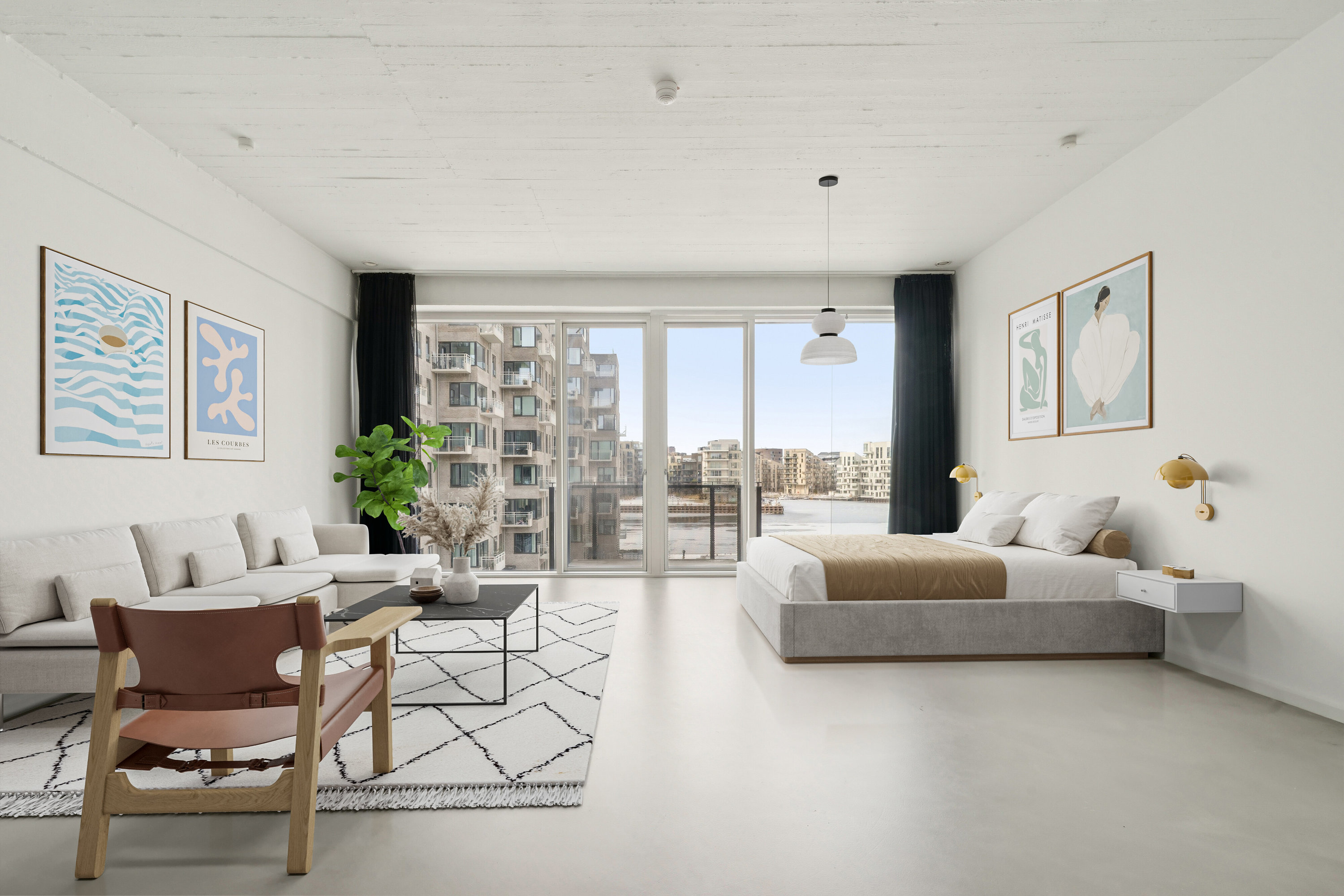 Fremhævet andet billede i fuldskærmstilstand. Billede af Islands Brygge 79A, 3. 9., 2300 København S