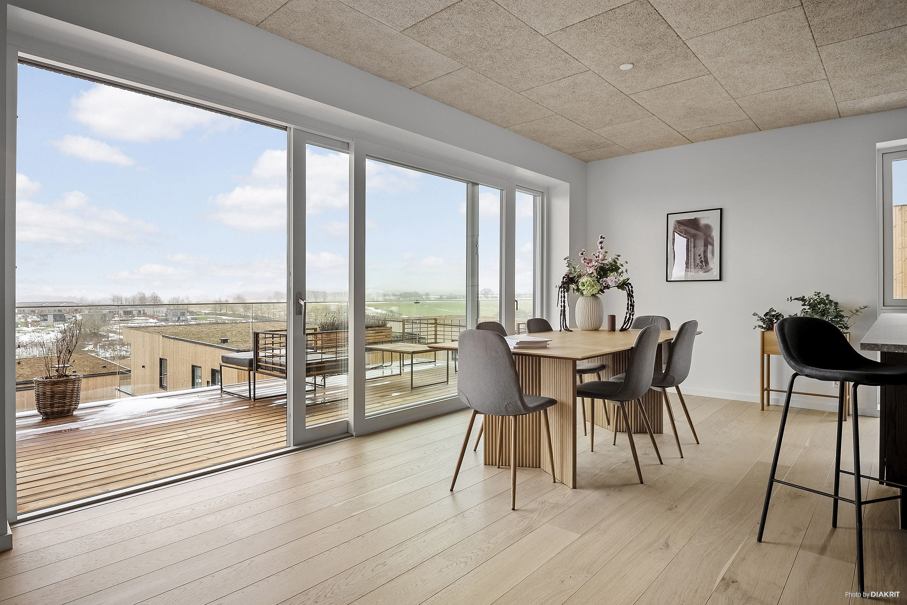 Fremhævet spisestue billede i fuldskærmstilstand. Billede af Toftemarken 25, Snærild, 8300 Odder