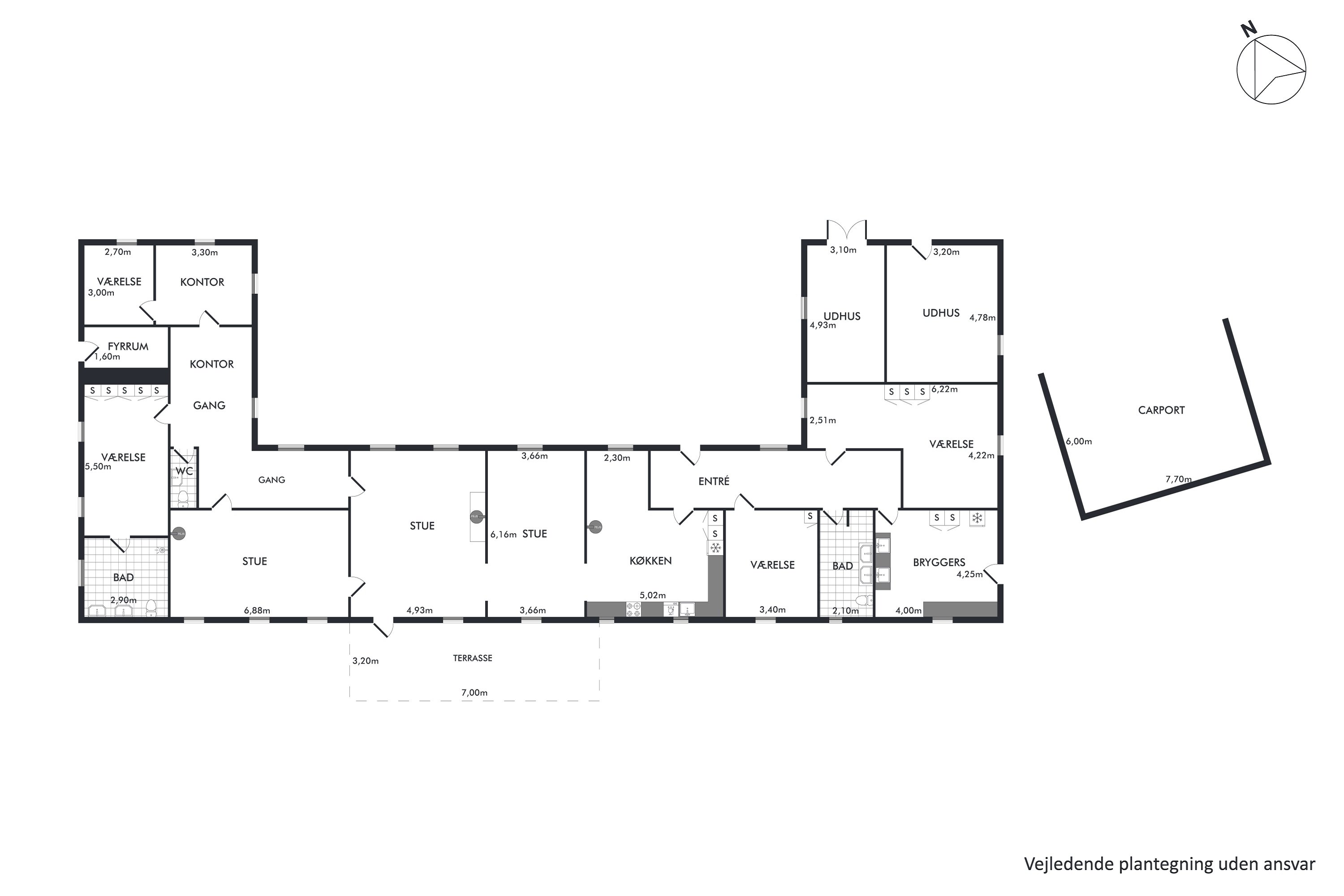 Fremhævet  billede i fuldskærmstilstand. Billede af Råkildevej 20, 9530 Støvring
