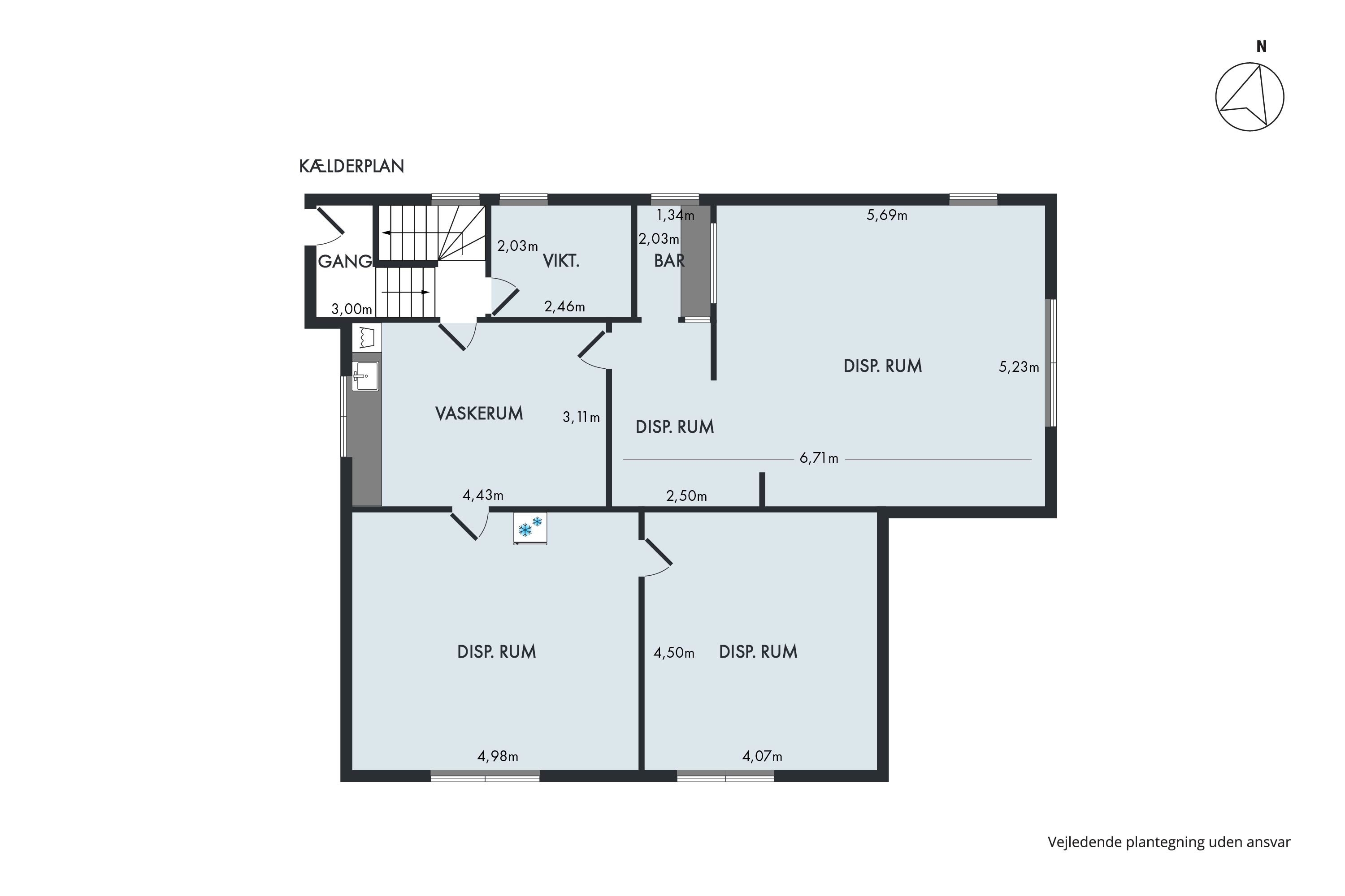 Plantegninger billede af Brogade 66, 8850 Bjerringbro