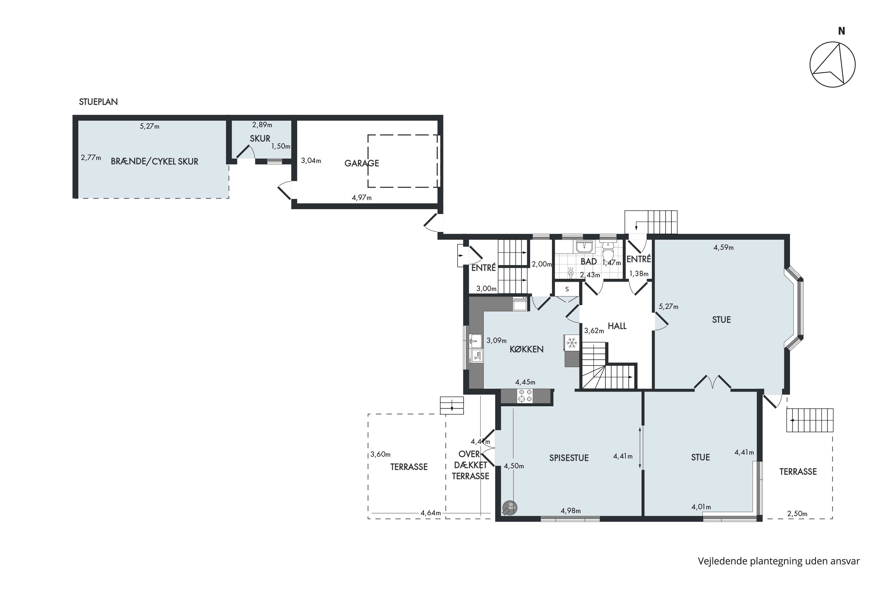 Plantegninger billede af Brogade 66, 8850 Bjerringbro