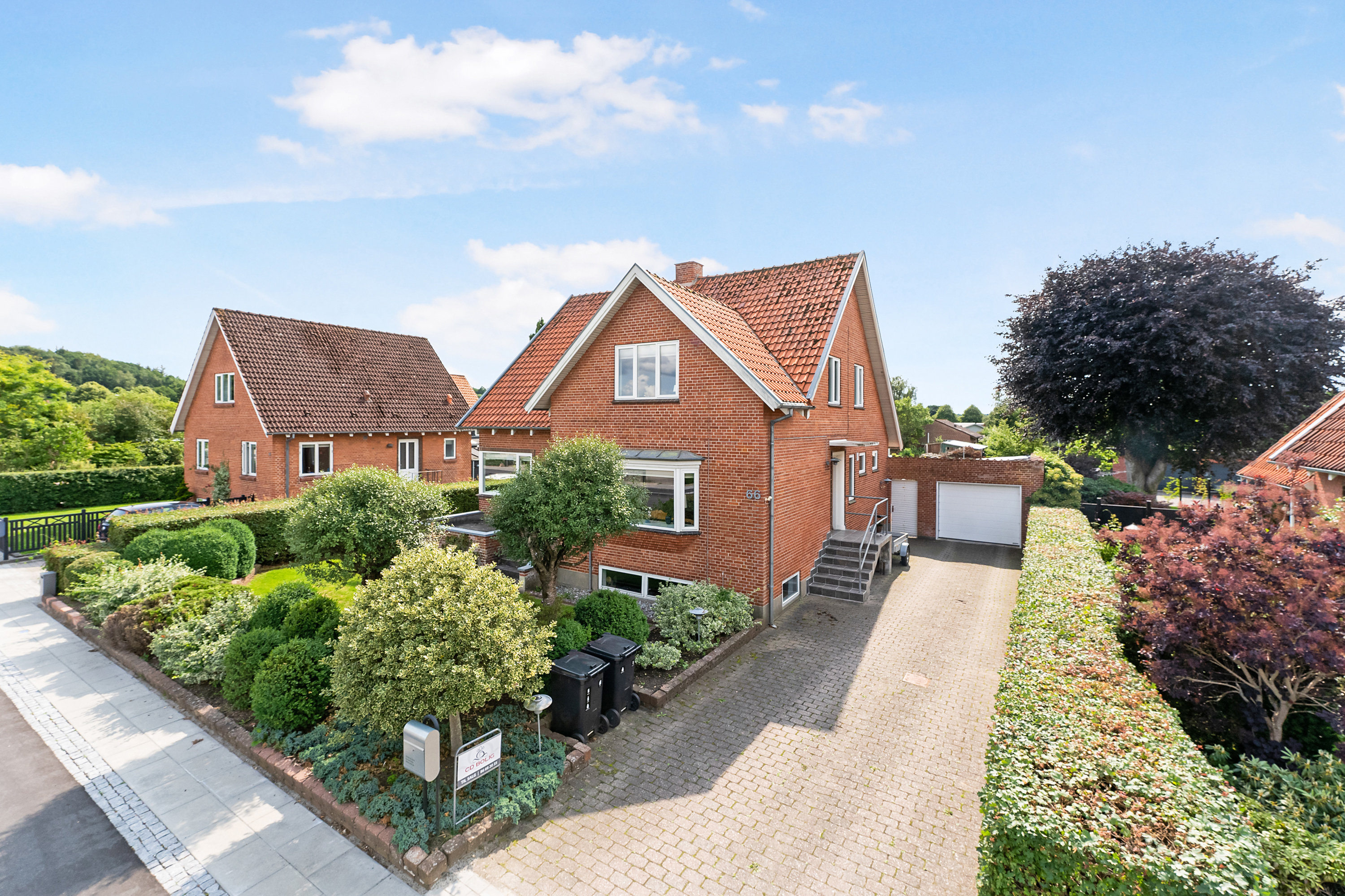 Fremhævet indkørsel billede i fuldskærmstilstand. Billede af Brogade 66, 8850 Bjerringbro