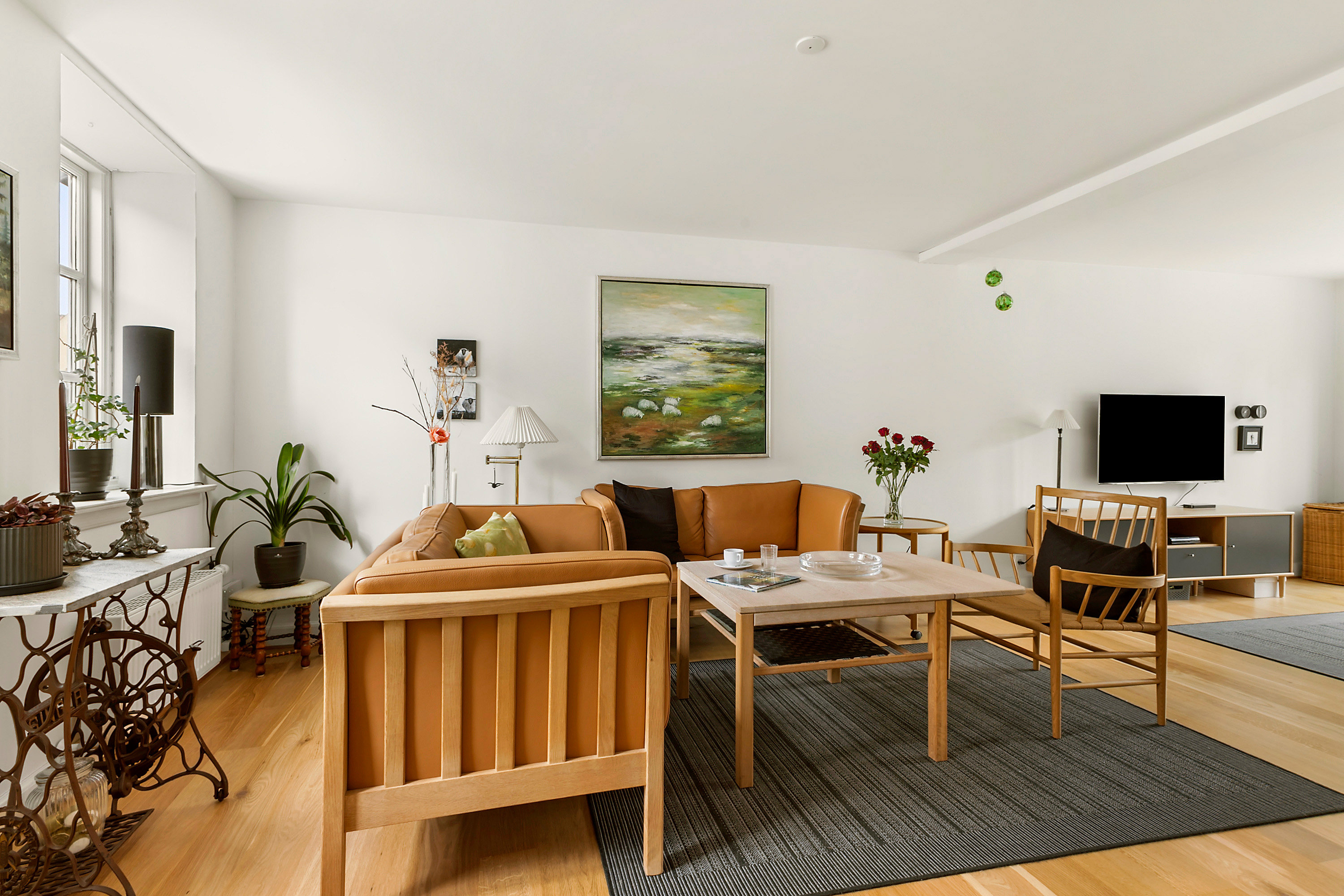 Fremhævet stue billede i fuldskærmstilstand. Billede af Dalegade 16, 7000 Fredericia