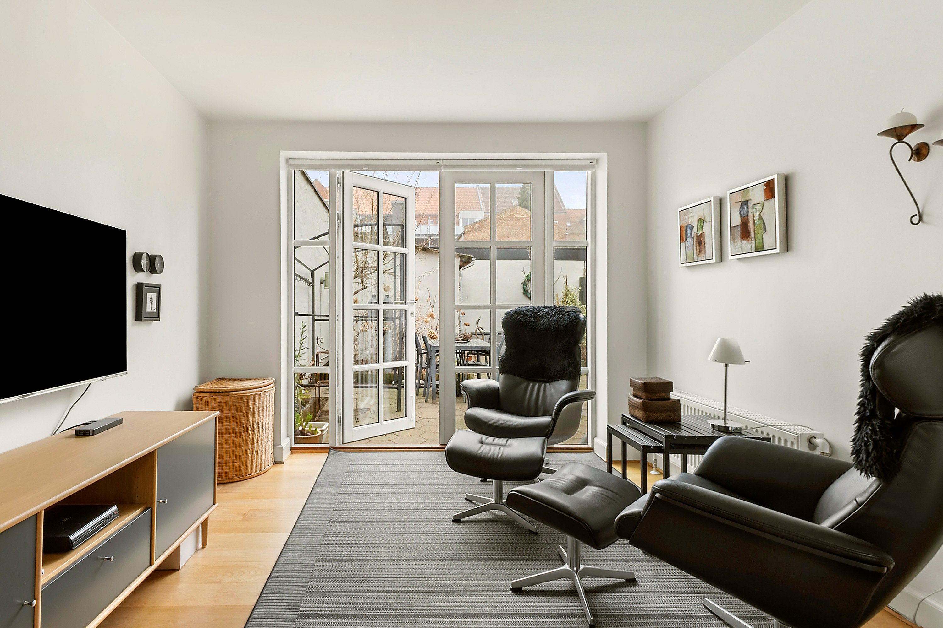 Fremhævet stue billede i fuldskærmstilstand. Billede af Dalegade 16, 7000 Fredericia