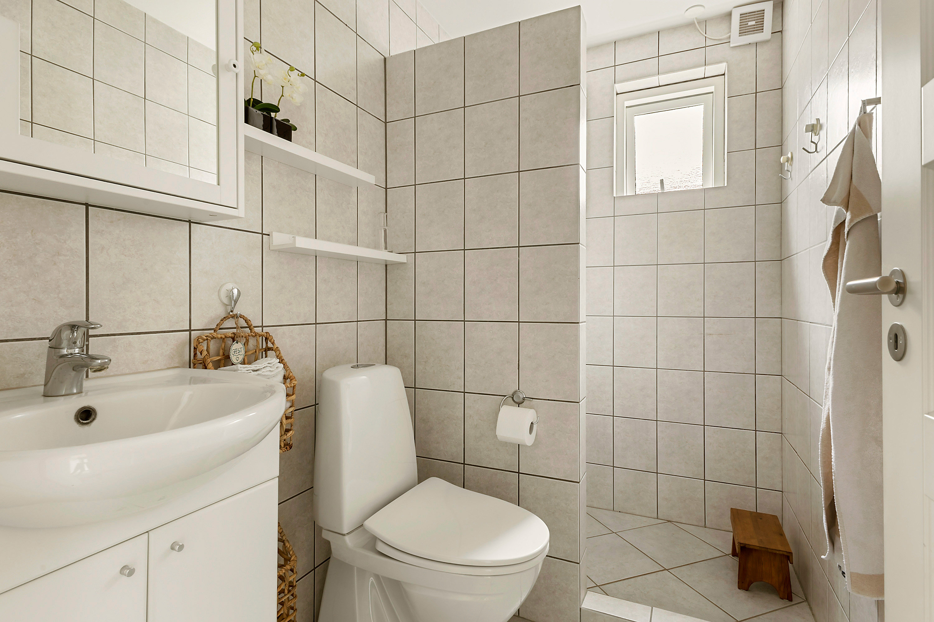 Fremhævet badeværelse billede i fuldskærmstilstand. Billede af Dalegade 16, 7000 Fredericia