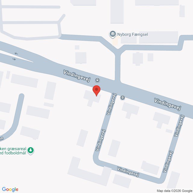 Fremhævet kort billede i fuldskærmstilstand. Billede af Vindingevej 63, 5800 Nyborg