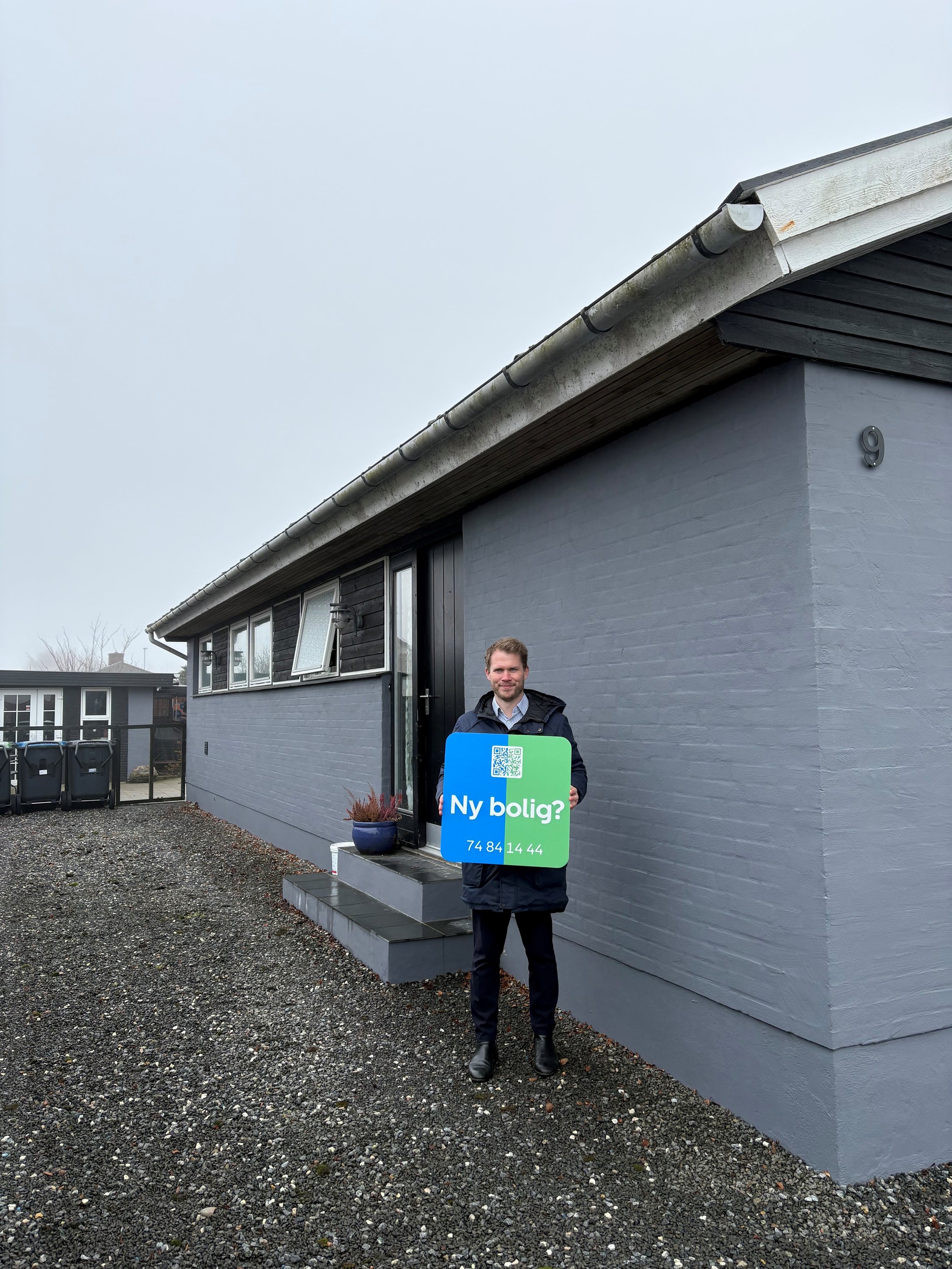 Fremhævet  billede i fuldskærmstilstand. Billede af Søndermarken 9, Jels, 6630 Rødding