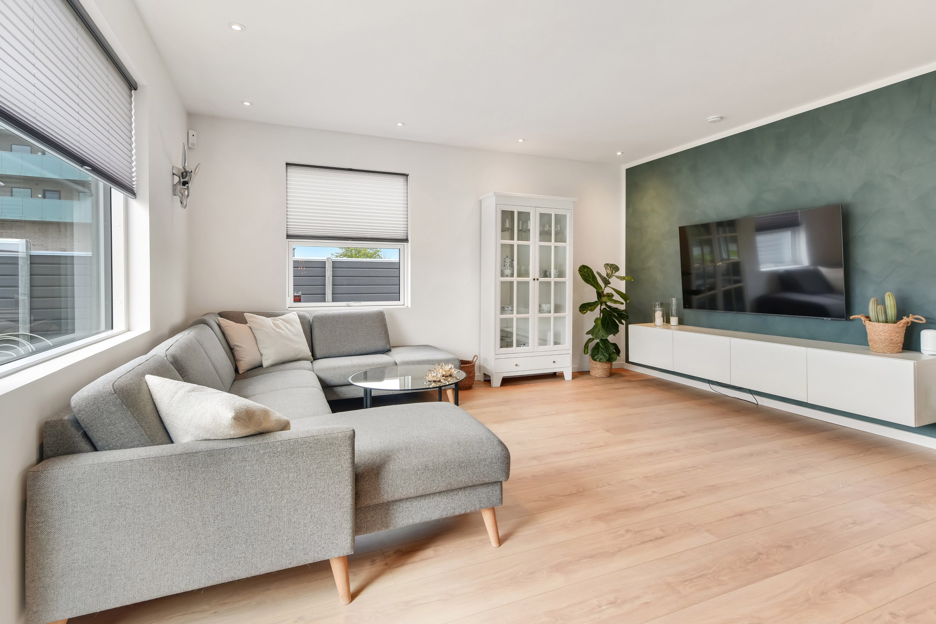 Fremhævet stue billede i fuldskærmstilstand. Billede af Niels Lambertsens Vej 4, 6705 Esbjerg Ø