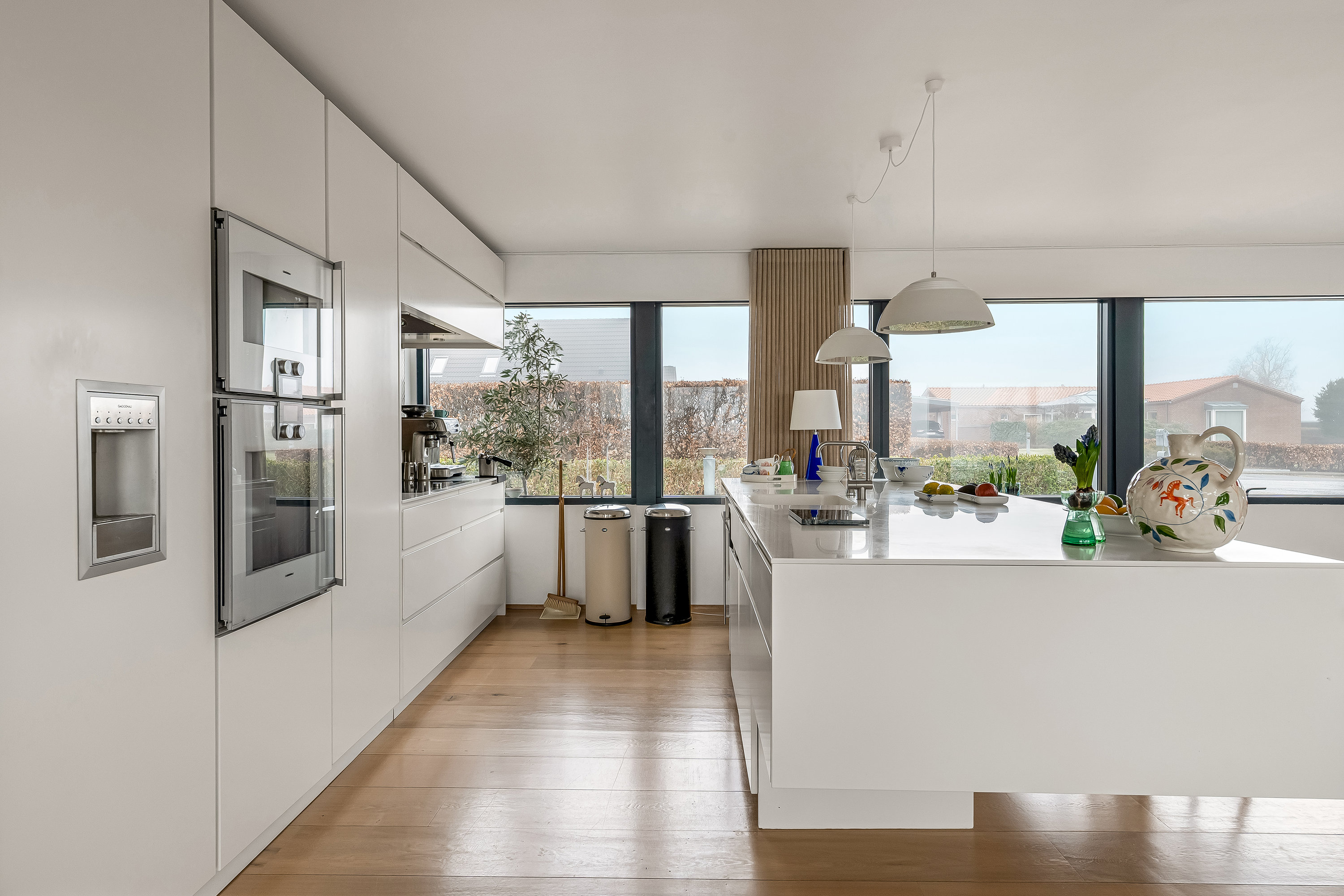 Fremhævet køkken alrum billede i fuldskærmstilstand. Billede af Spinkebjerg 8, Gjellerup, 7400 Herning