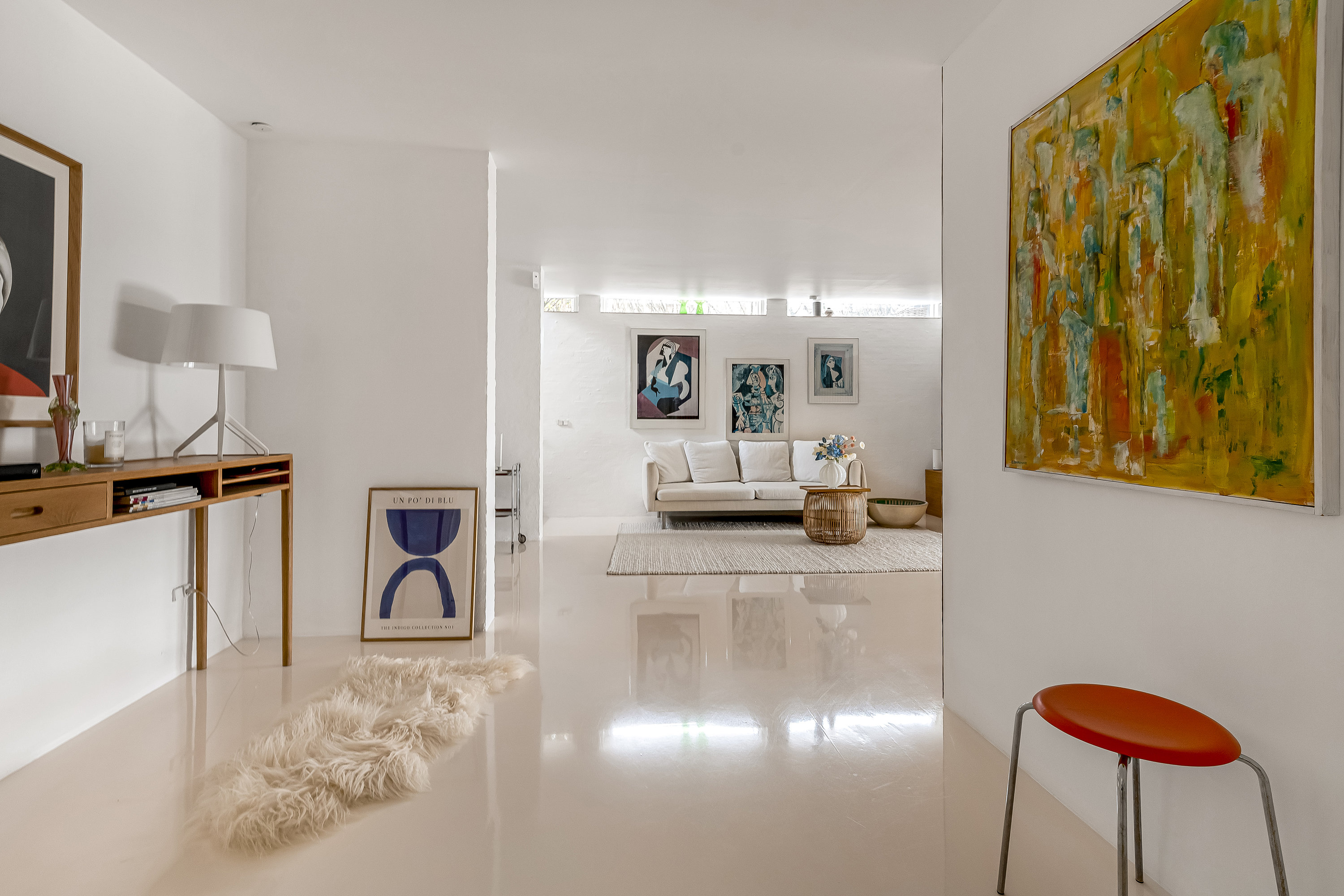 Fremhævet gang billede i fuldskærmstilstand. Billede af Spinkebjerg 8, Gjellerup, 7400 Herning