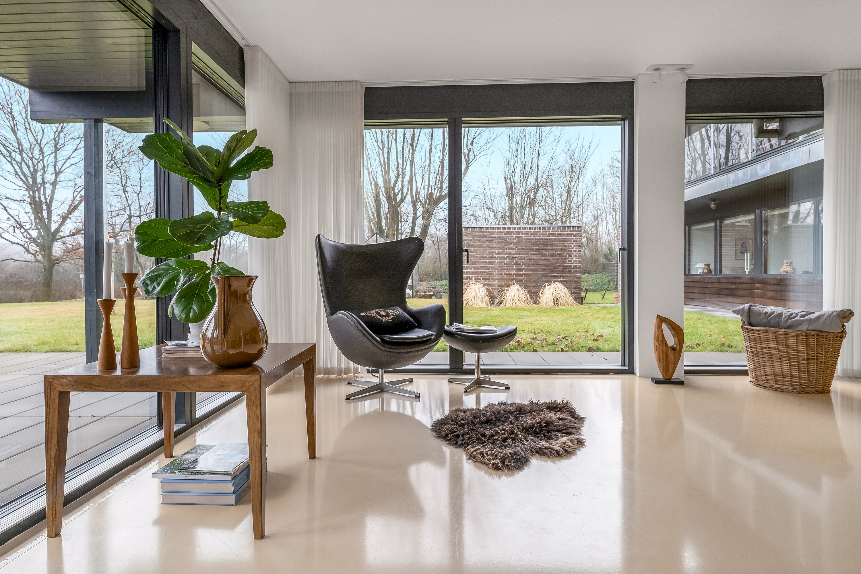 Fremhævet stue billede i fuldskærmstilstand. Billede af Spinkebjerg 8, Gjellerup, 7400 Herning