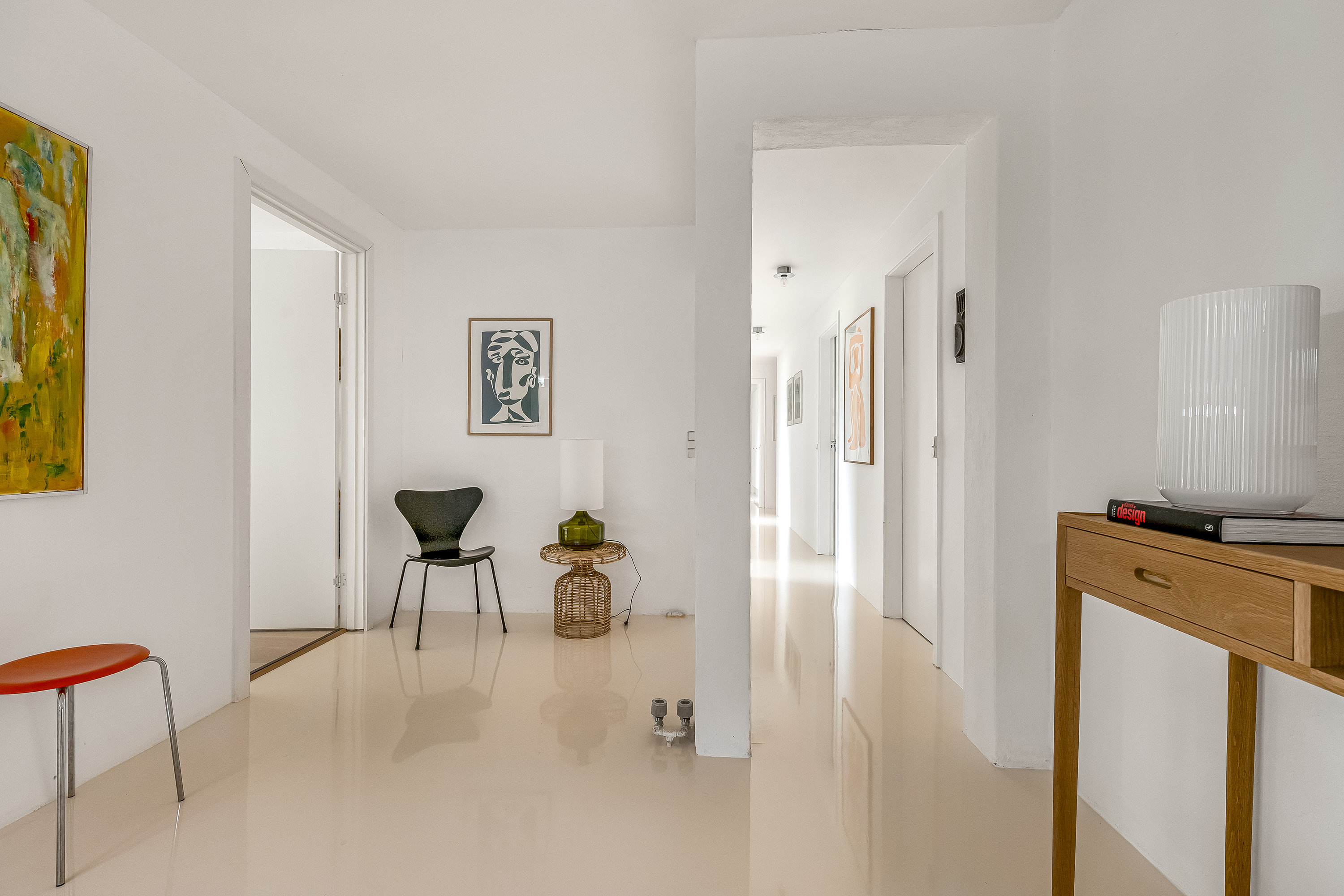 Fremhævet gang billede i fuldskærmstilstand. Billede af Spinkebjerg 8, Gjellerup, 7400 Herning