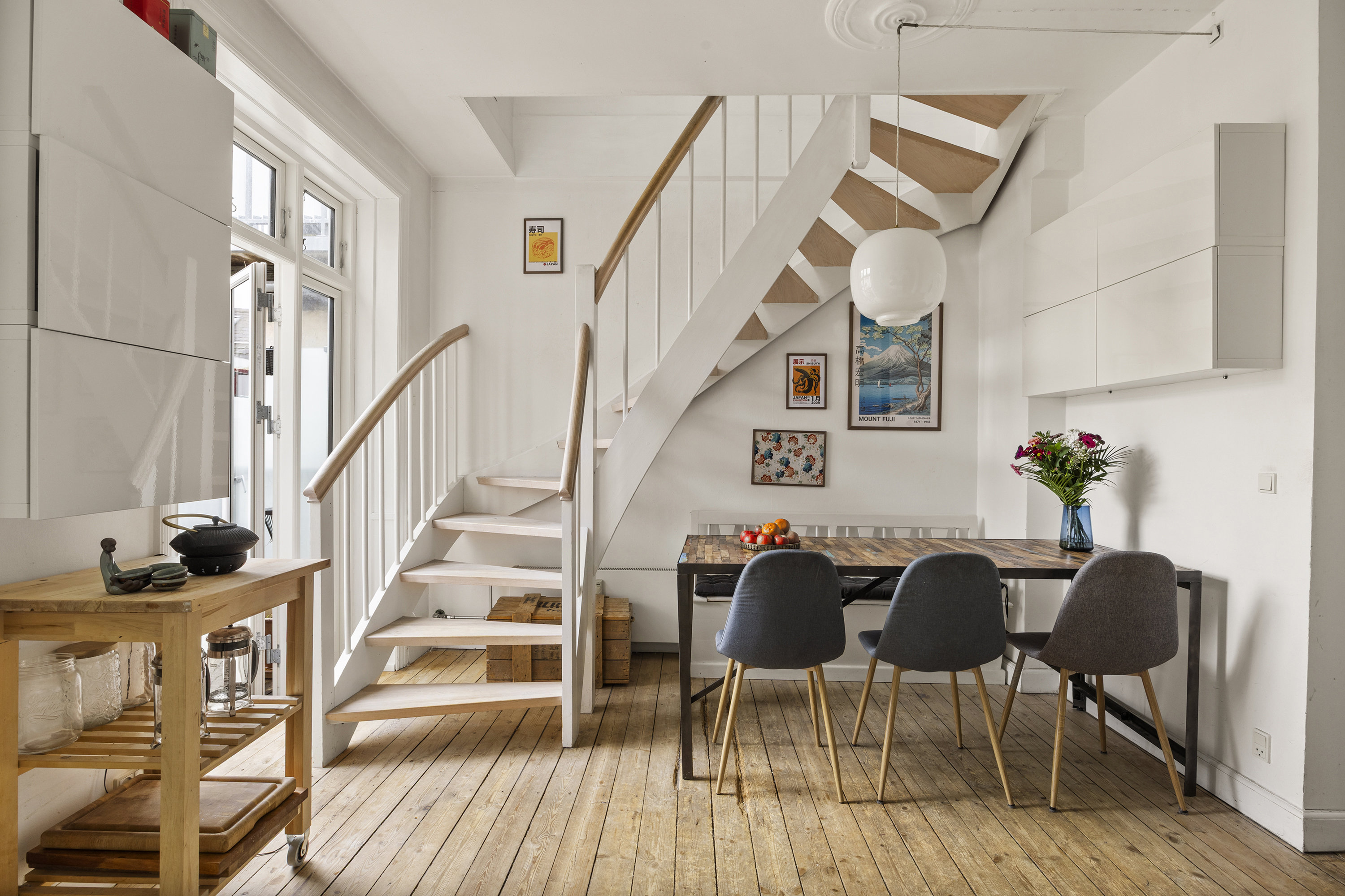 Fremhævet spisestue billede i fuldskærmstilstand. Billede af Julius Bloms Gade 29, 4. th., 2200 København N