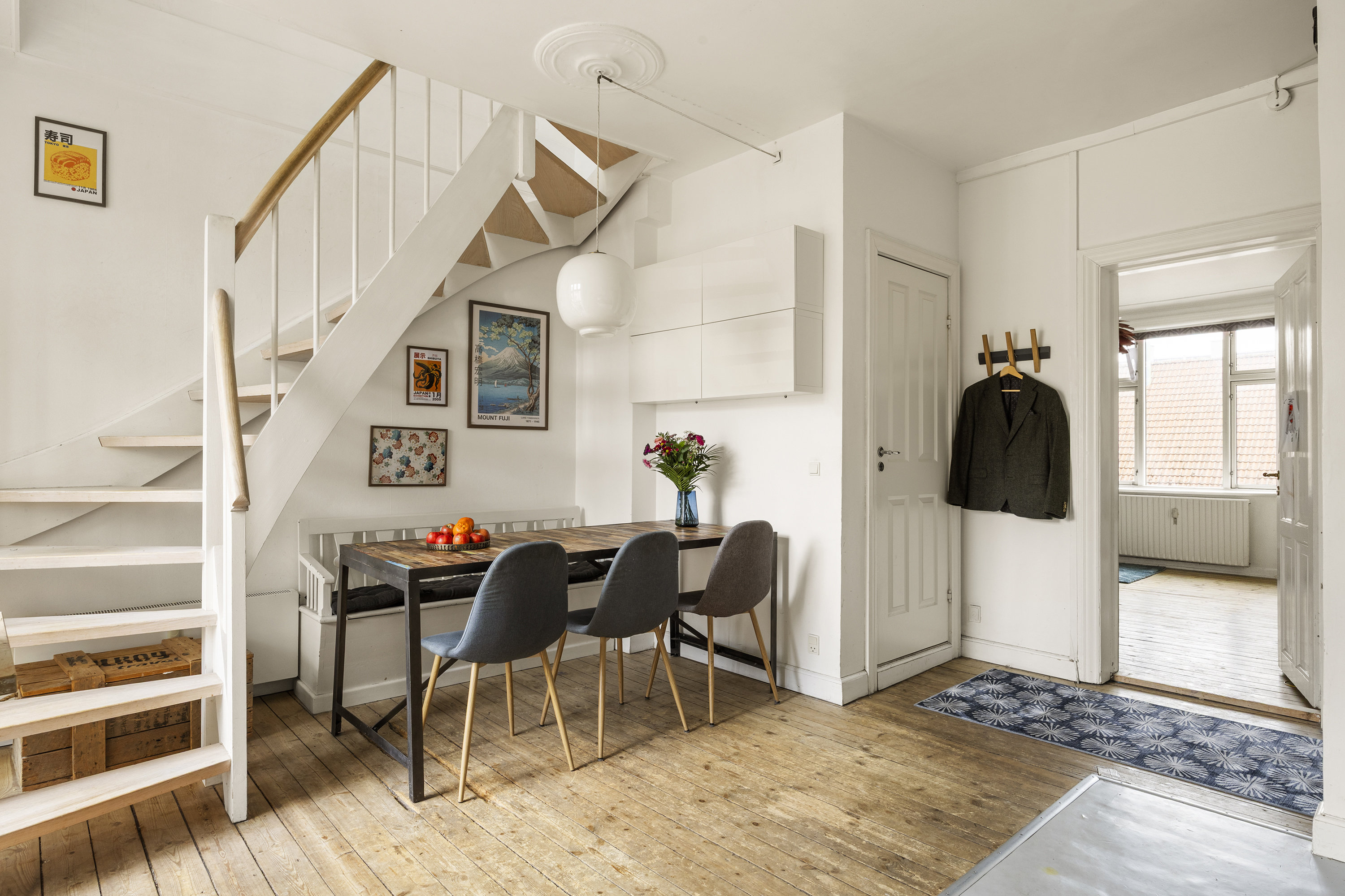 Fremhævet spisestue billede i fuldskærmstilstand. Billede af Julius Bloms Gade 29, 4. th., 2200 København N