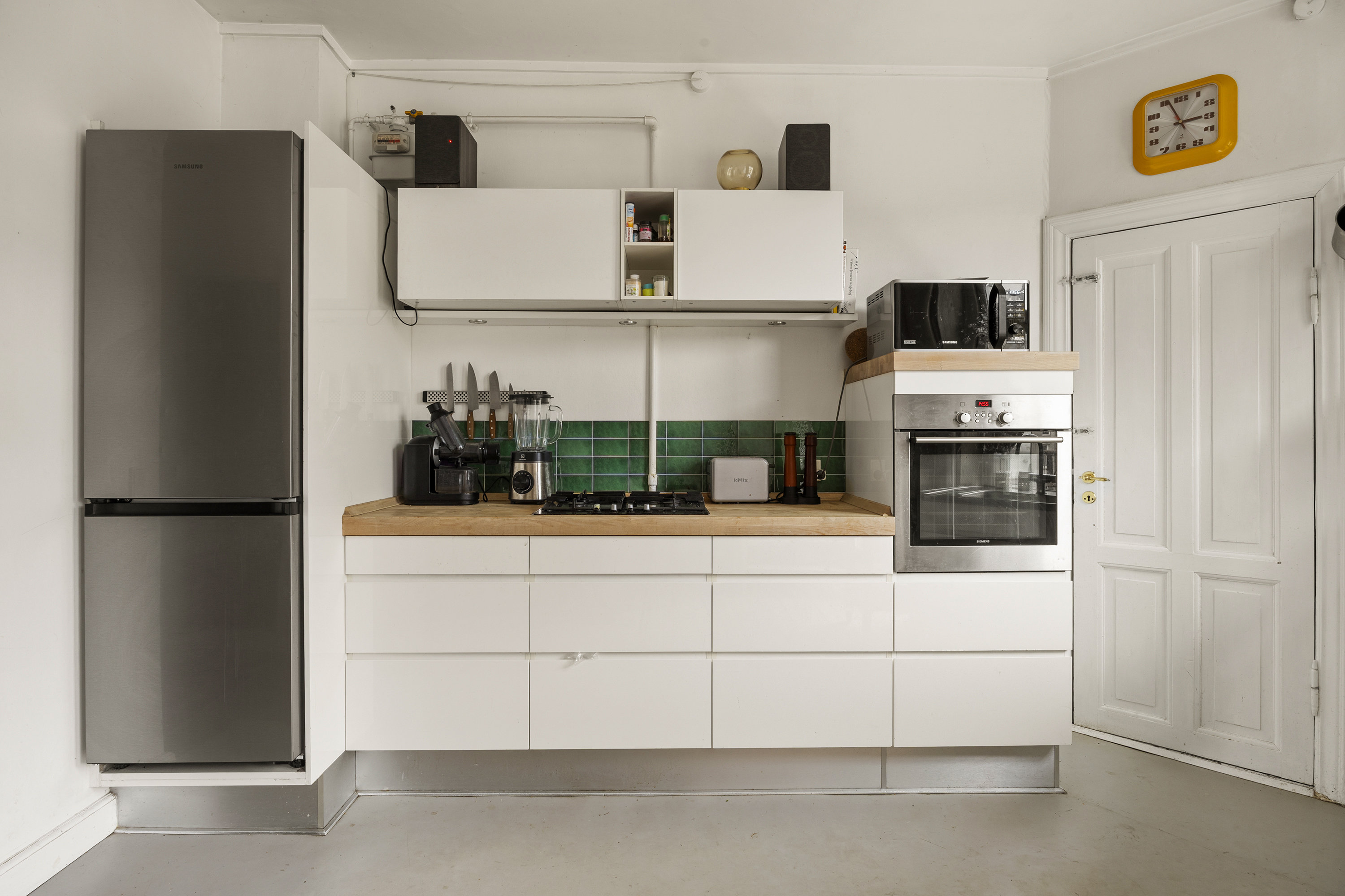 Fremhævet køkken billede i fuldskærmstilstand. Billede af Julius Bloms Gade 29, 4. th., 2200 København N