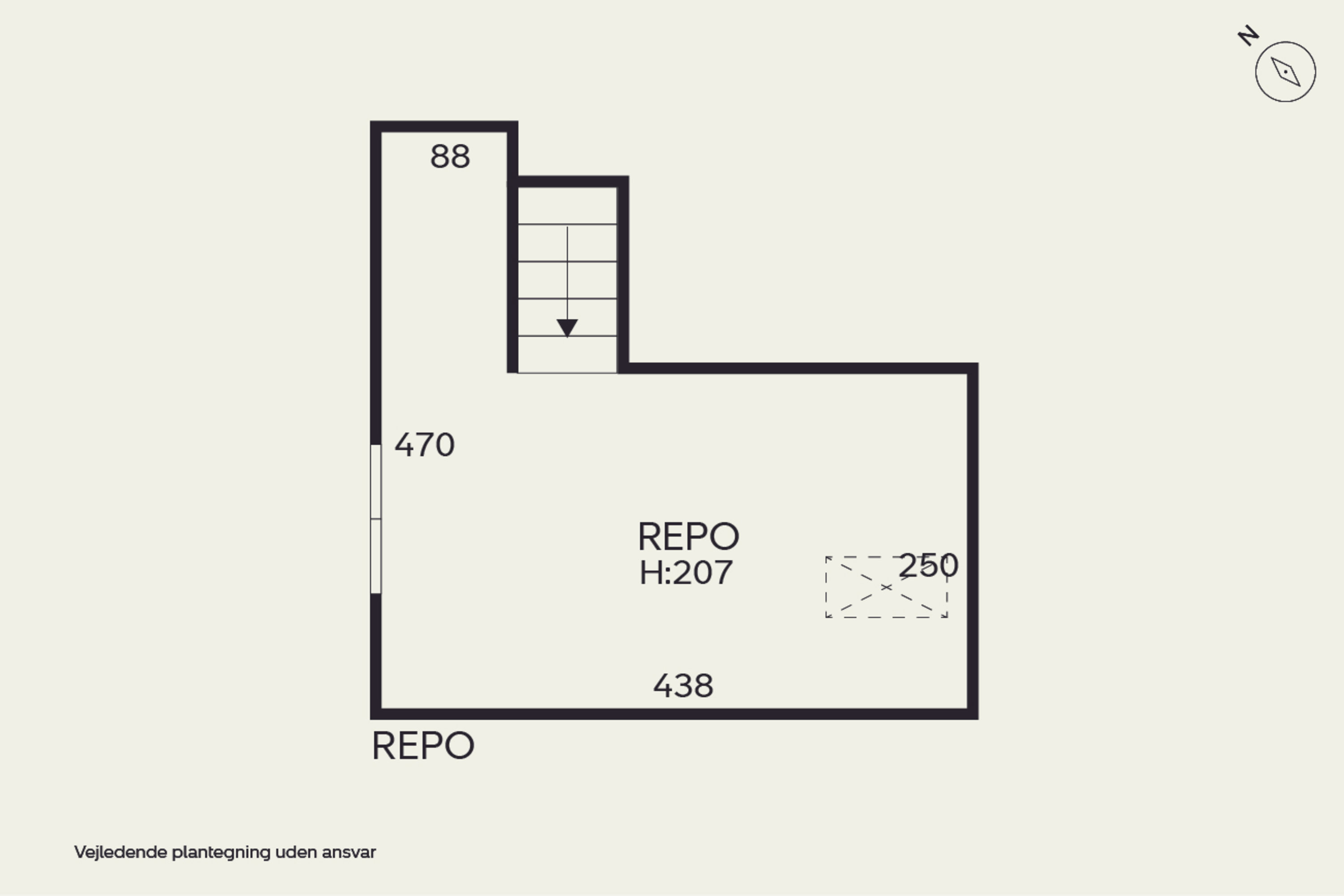 Plantegninger billede af Julius Bloms Gade 29, 4. th., 2200 København N