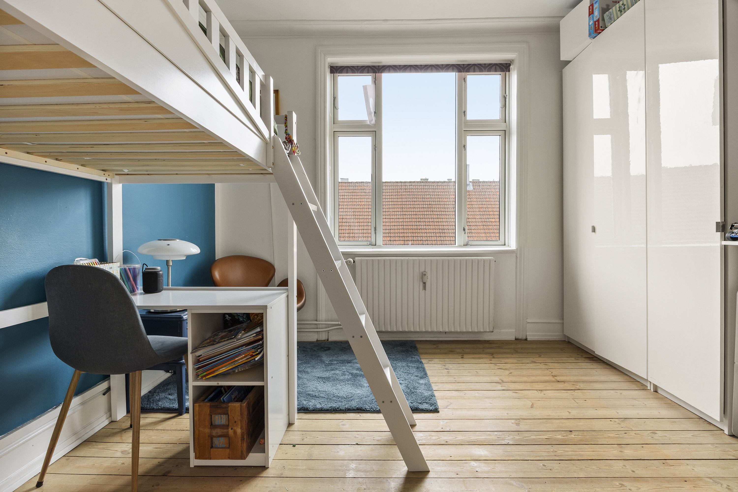 Fremhævet værelse billede i fuldskærmstilstand. Billede af Julius Bloms Gade 29, 4. th., 2200 København N