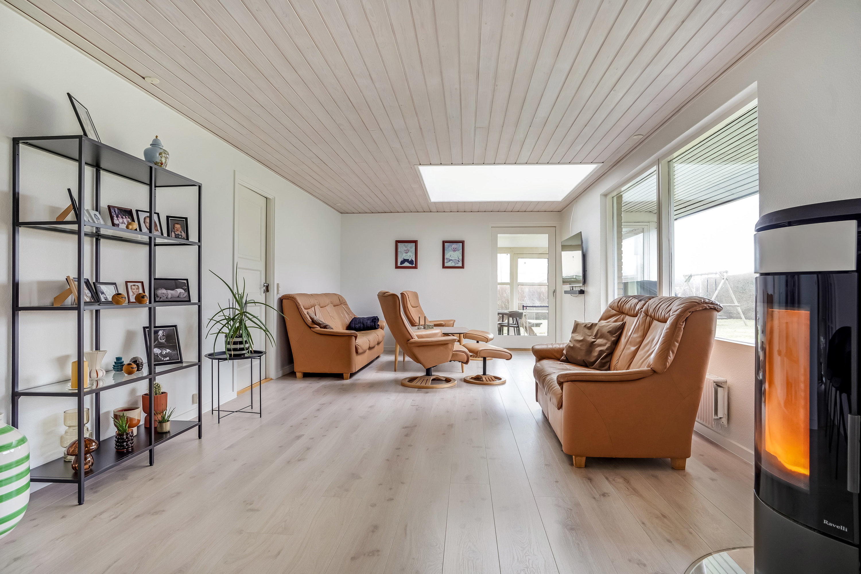 Fremhævet stue billede i fuldskærmstilstand. Billede af Toftevej 13, Gelsted, 5591 Gelsted