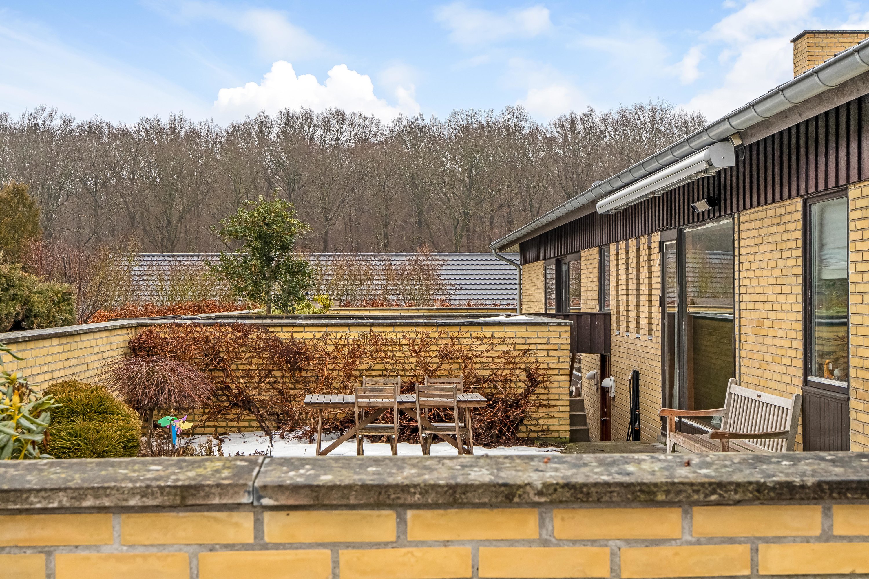 Fremhævet altan billede i fuldskærmstilstand. Billede af Sporemagervej 14, 3400 Hillerød