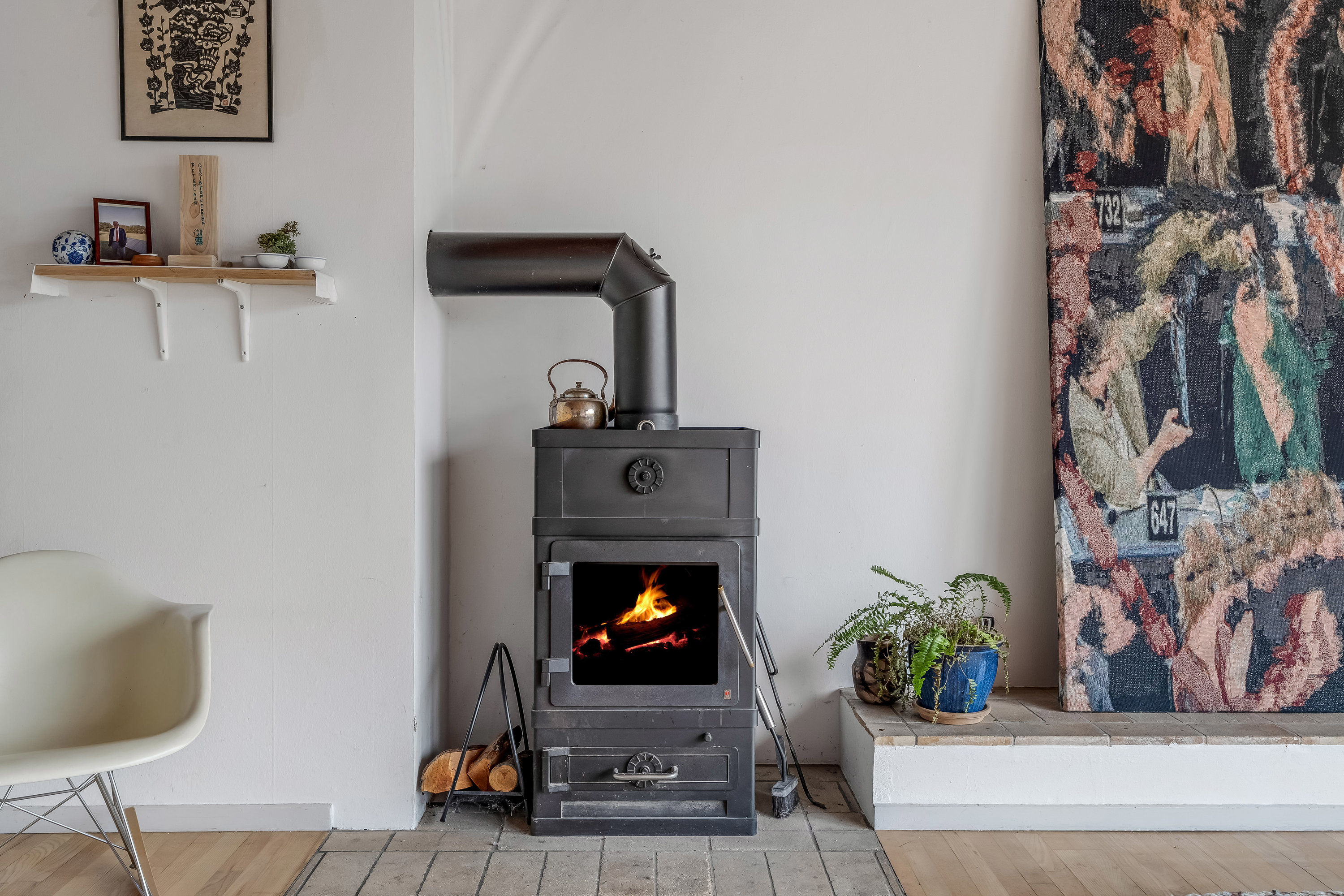 Fremhævet stue billede i fuldskærmstilstand. Billede af Sporemagervej 14, 3400 Hillerød