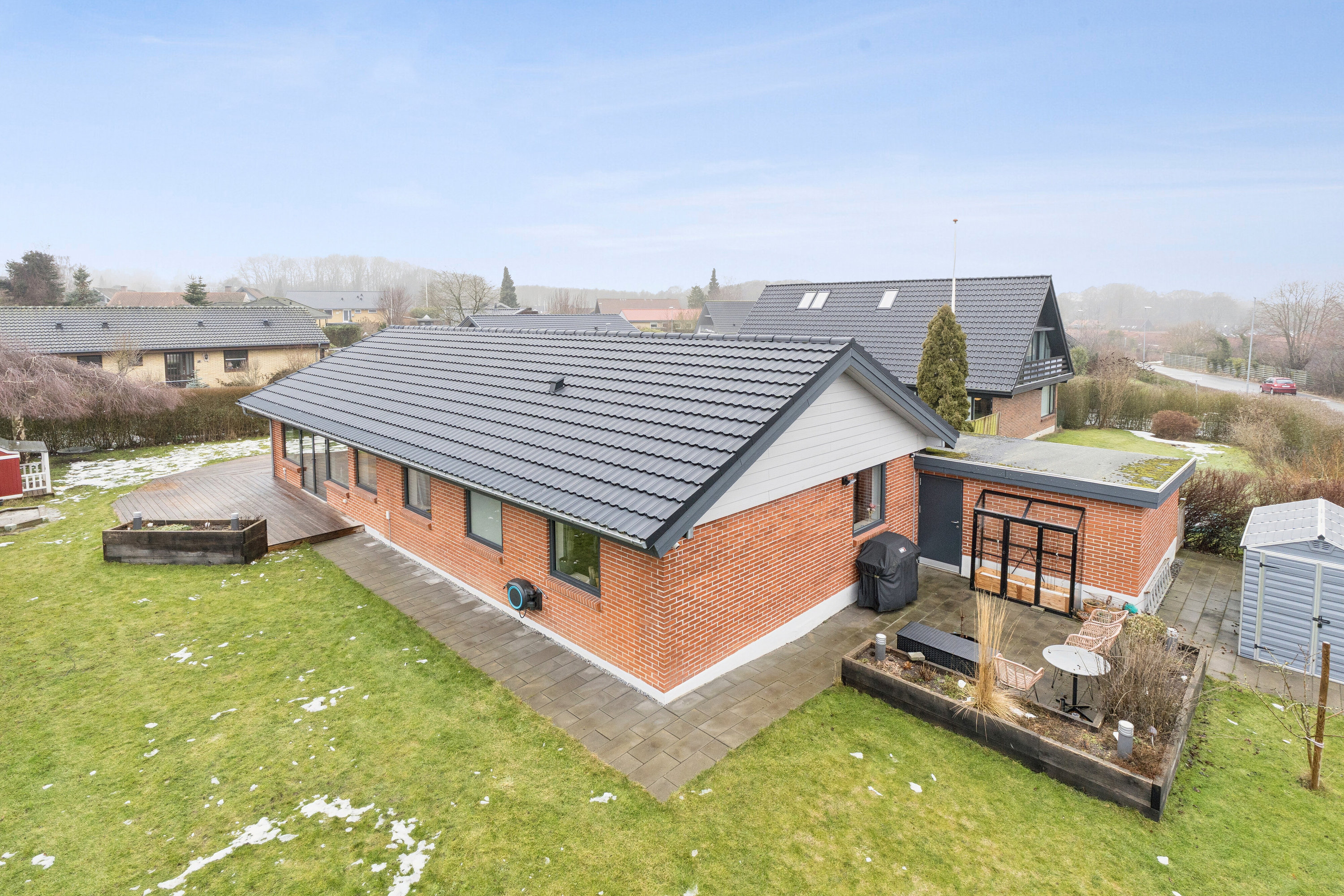 Fremhævet ejendommen billede i fuldskærmstilstand. Billede af Rosendalvej 3, Stavtrup, 8260 Viby J