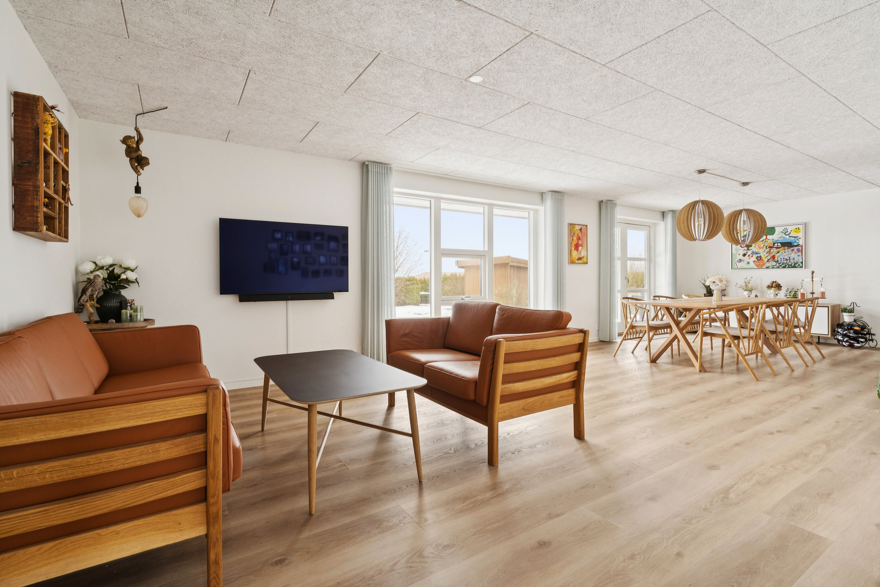 Fremhævet stue billede i fuldskærmstilstand. Billede af Dådyrvej 10, 4690 Haslev