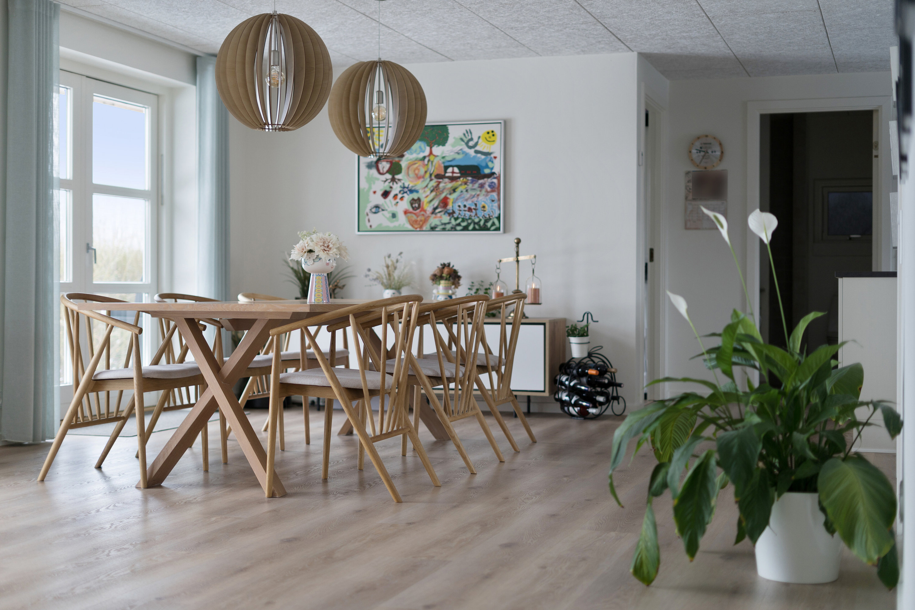 Fremhævet spisestue billede i fuldskærmstilstand. Billede af Dådyrvej 10, 4690 Haslev