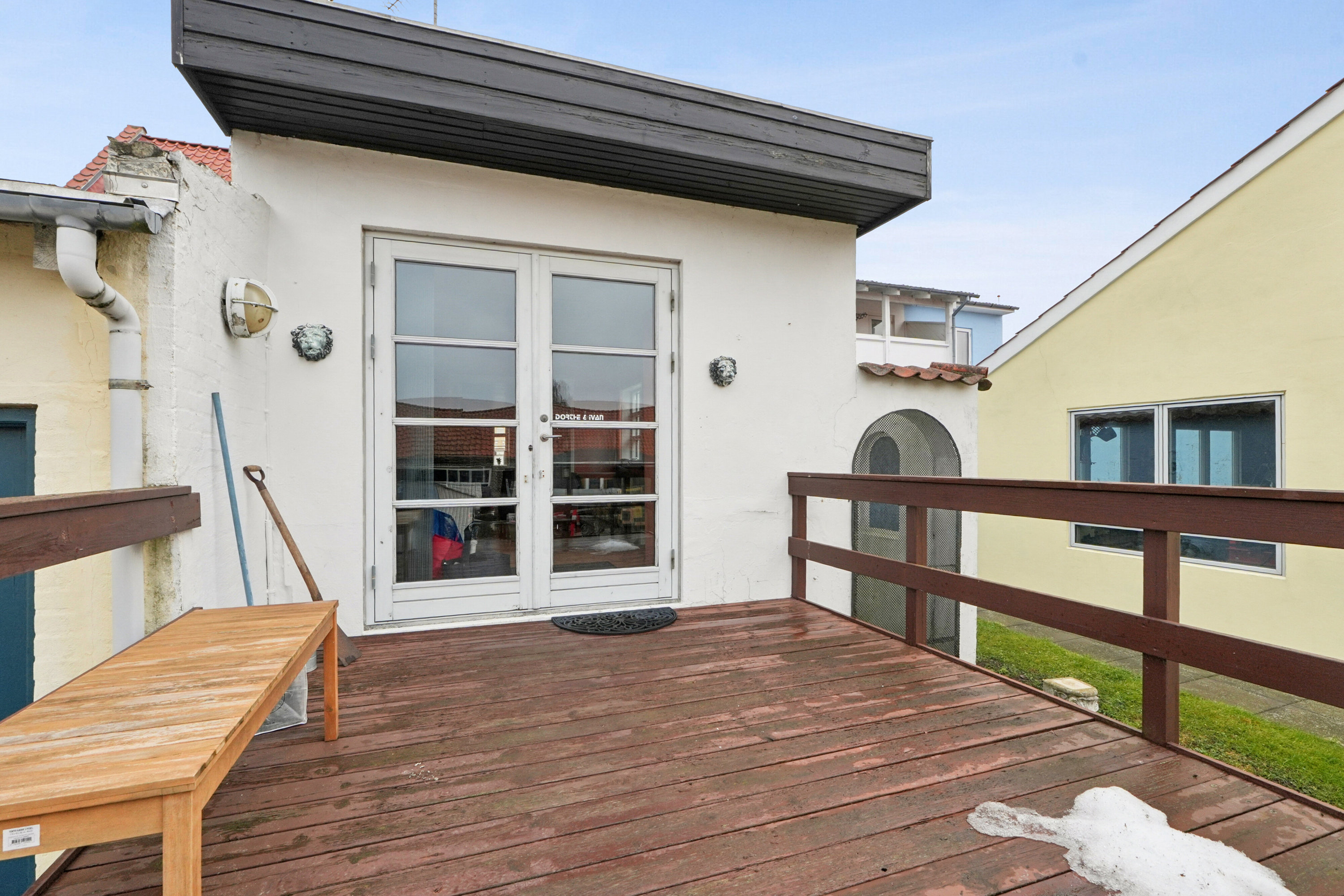 Fremhævet terrasse billede i fuldskærmstilstand. Billede af Østergade 70, 5900 Rudkøbing