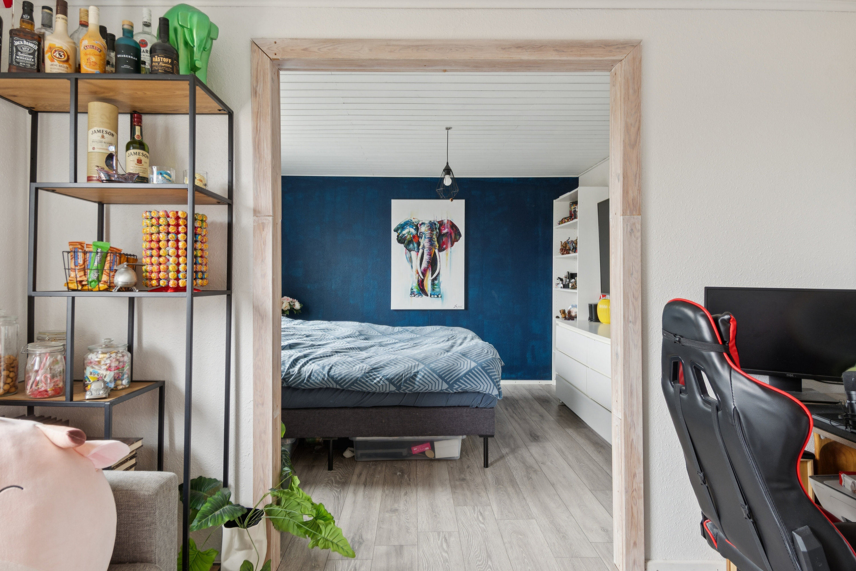 Fremhævet soveværelse billede i fuldskærmstilstand. Billede af Svalevej 3, 4591 Føllenslev