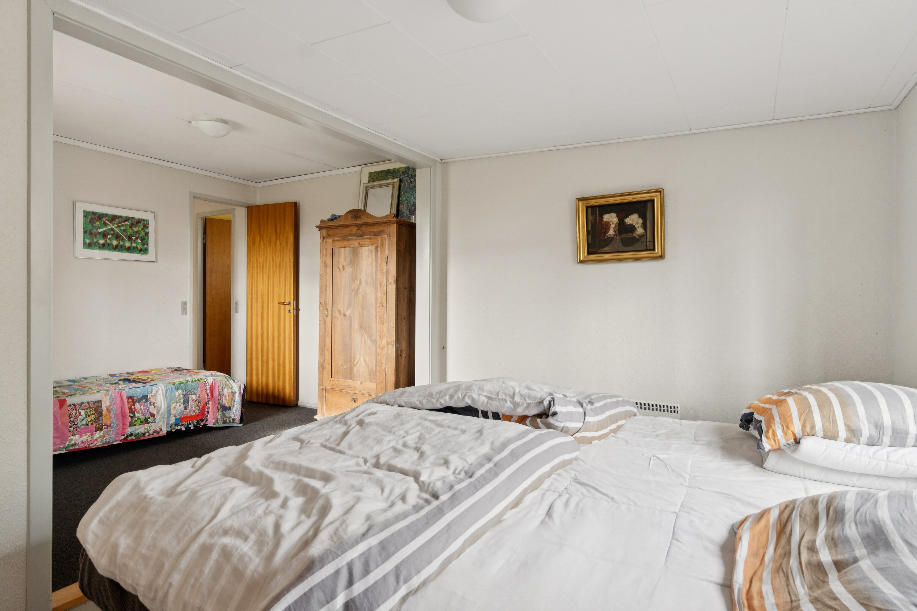 Fremhævet soveværelse billede i fuldskærmstilstand. Billede af Myrevej 3, Balka, 3730 Nexø