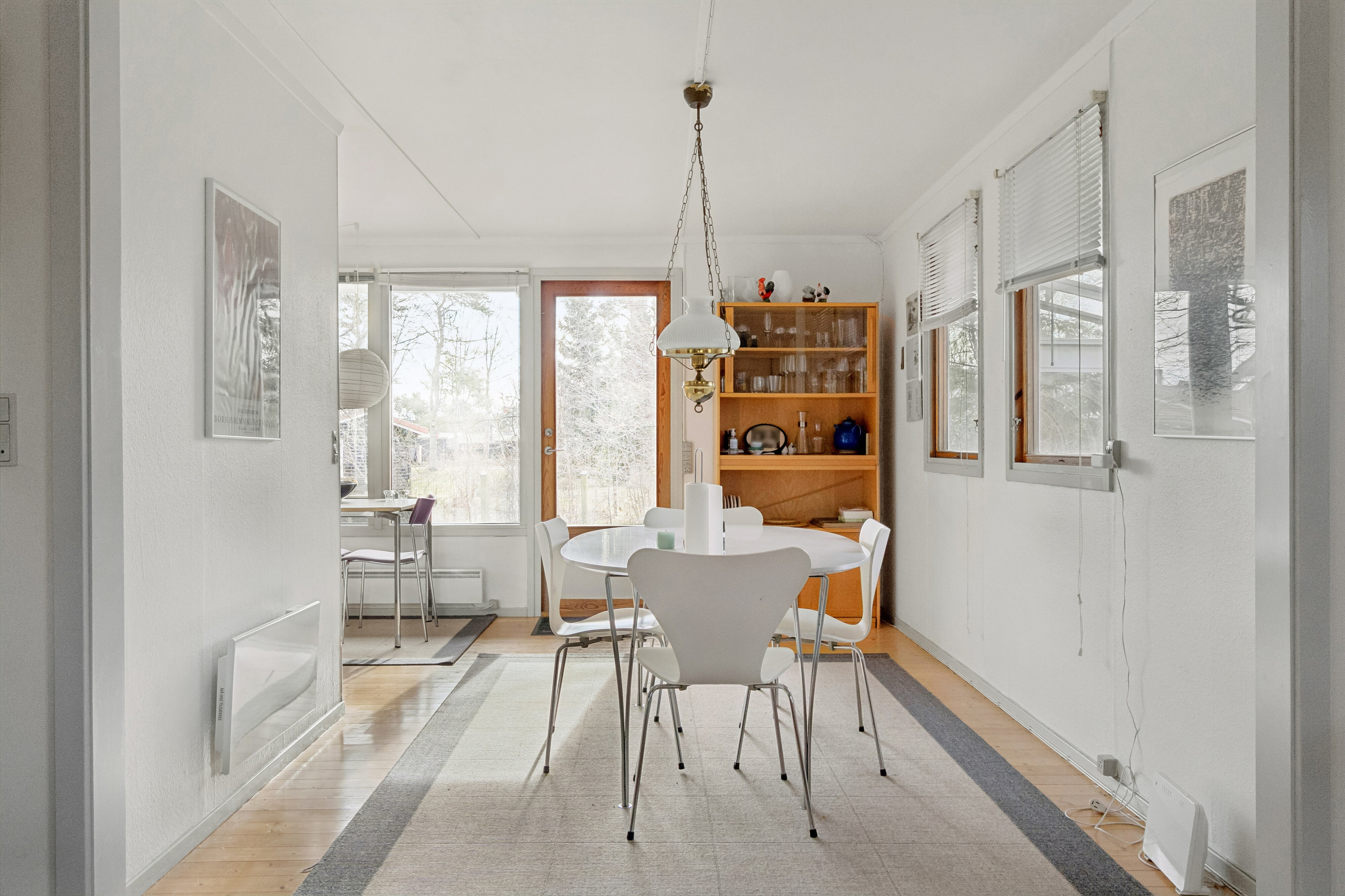 Fremhævet spisestue billede i fuldskærmstilstand. Billede af Myrevej 3, Balka, 3730 Nexø