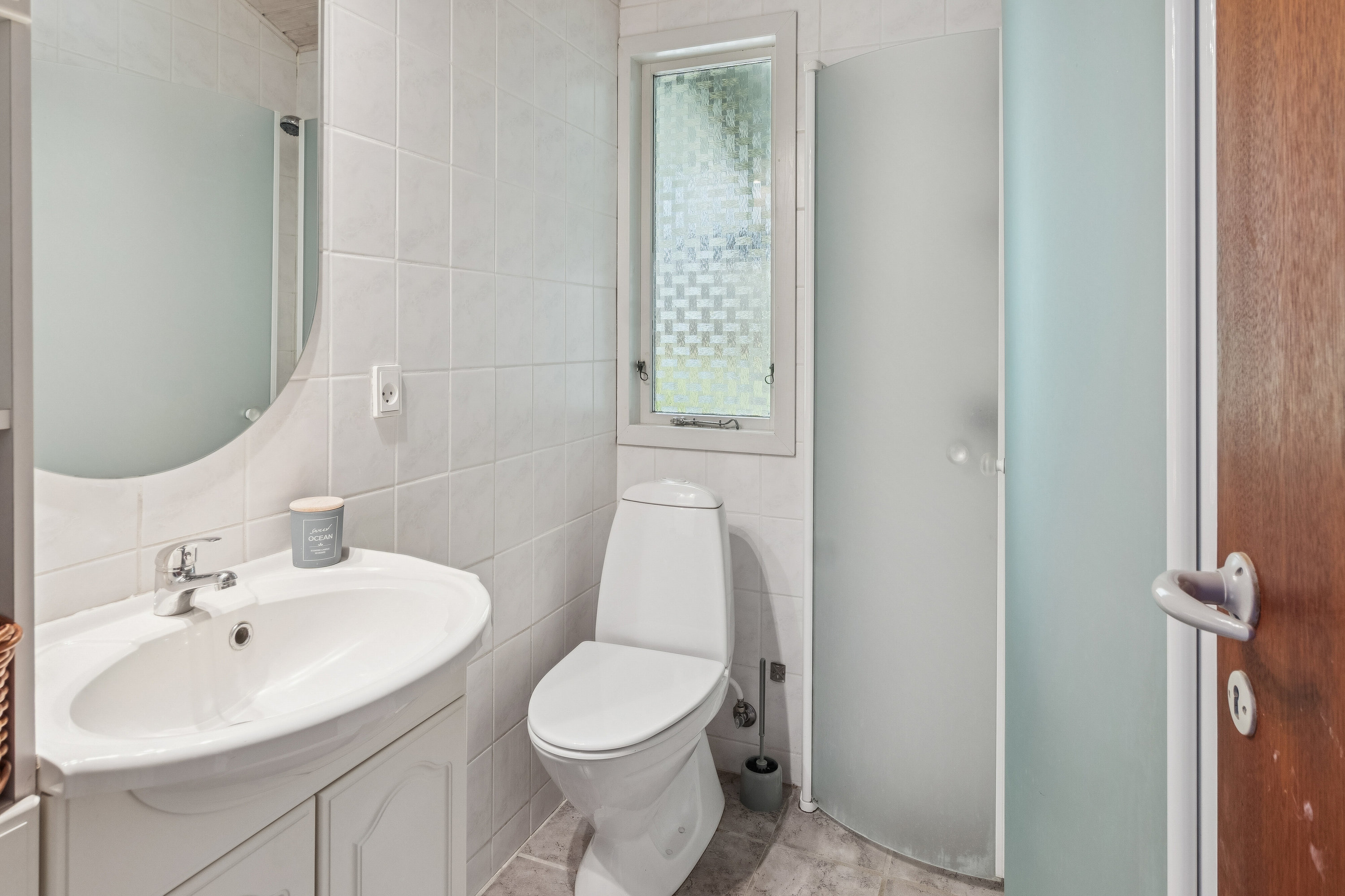 Fremhævet badeværelse billede i fuldskærmstilstand. Billede af Præstekrogen 7, Ordrup, 4540 Fårevejle