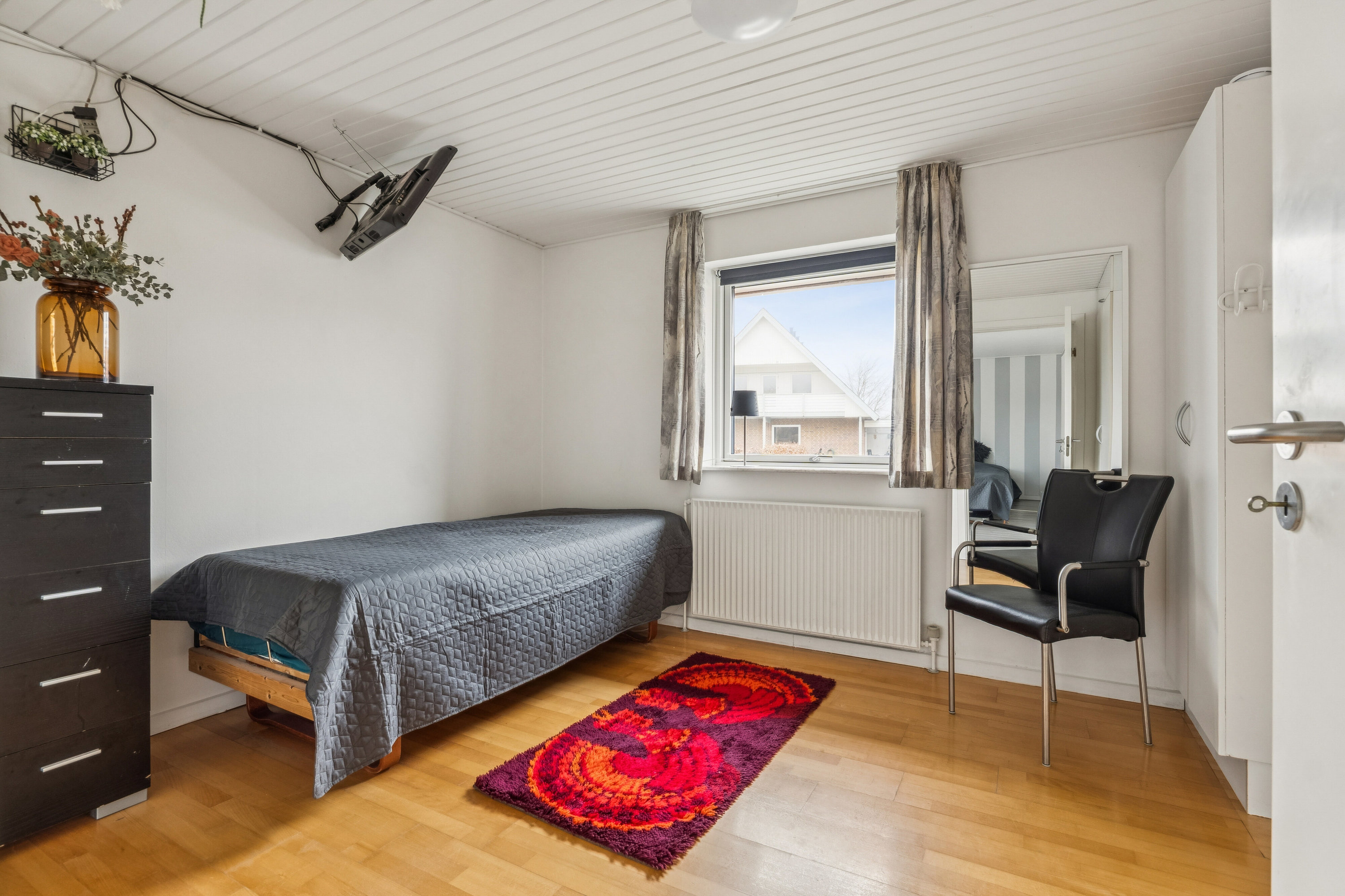 Fremhævet soveværelse billede i fuldskærmstilstand. Billede af Smedegårdsvej 18, 7430 Ikast