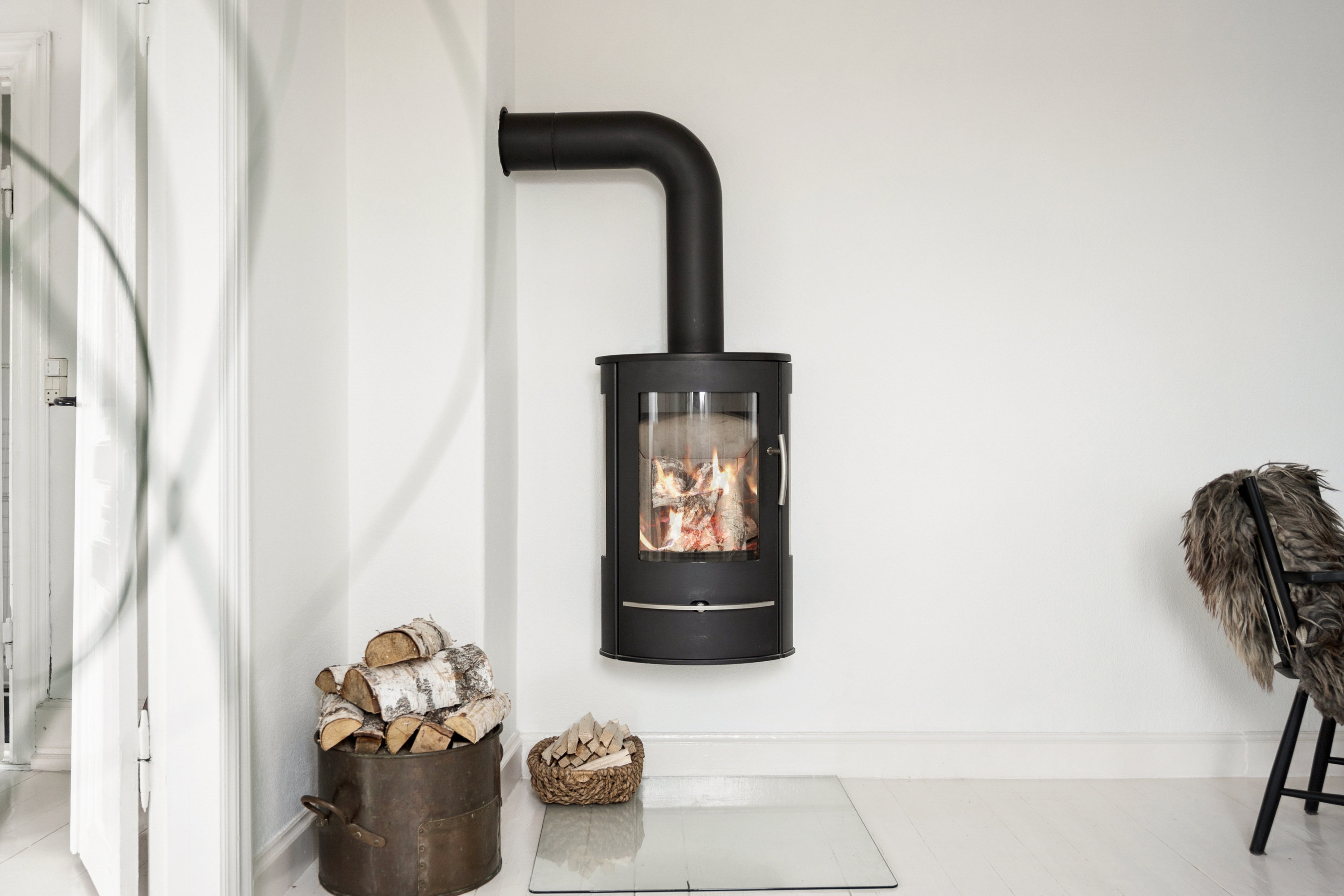 Fremhævet stue billede i fuldskærmstilstand. Billede af Hovedvagtsstræde 8, 3. tv., 3000 Helsingør