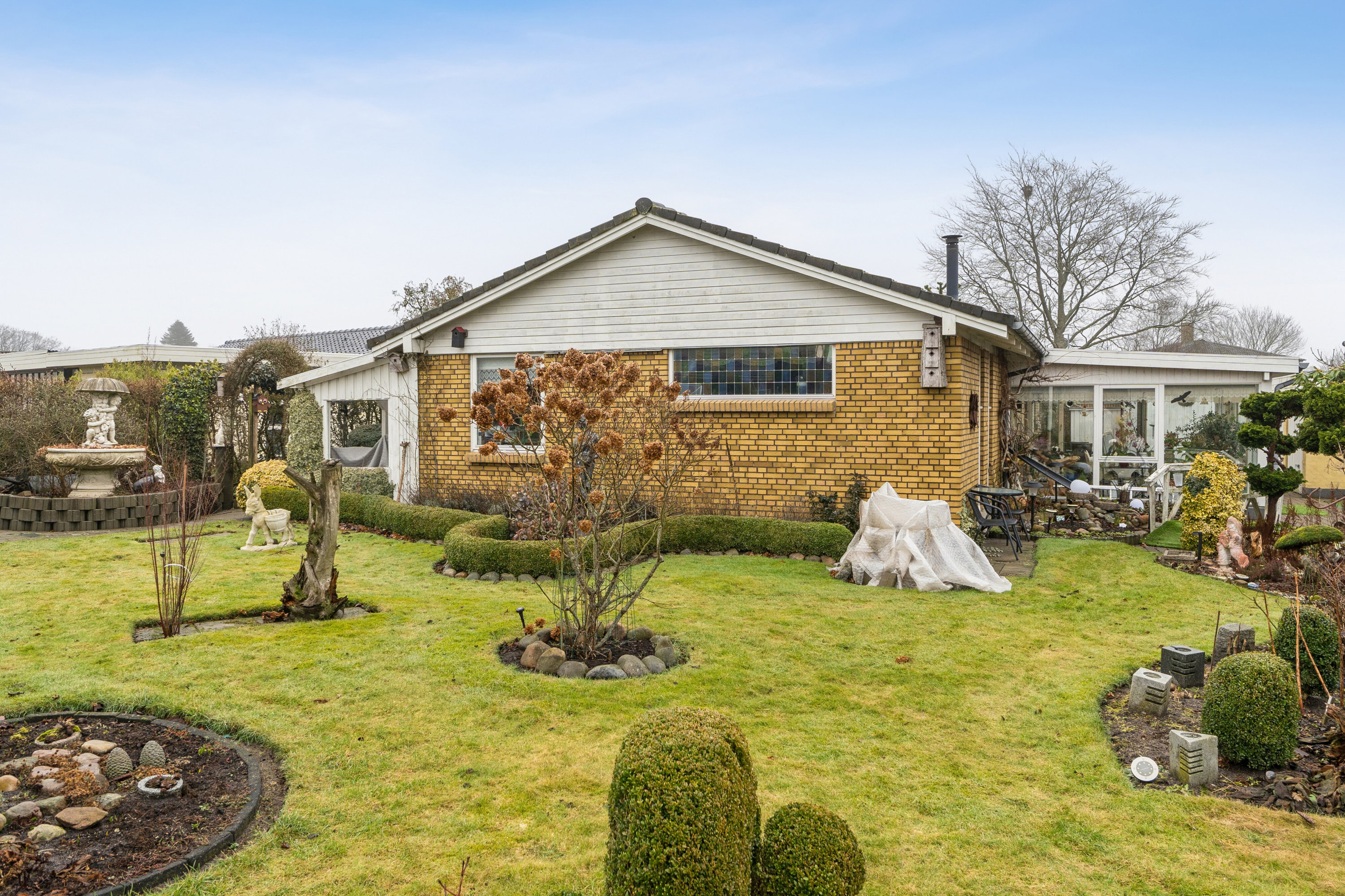 Fremhævet set fra vejen billede i fuldskærmstilstand. Billede af Wistoftsvej 10, 7430 Ikast