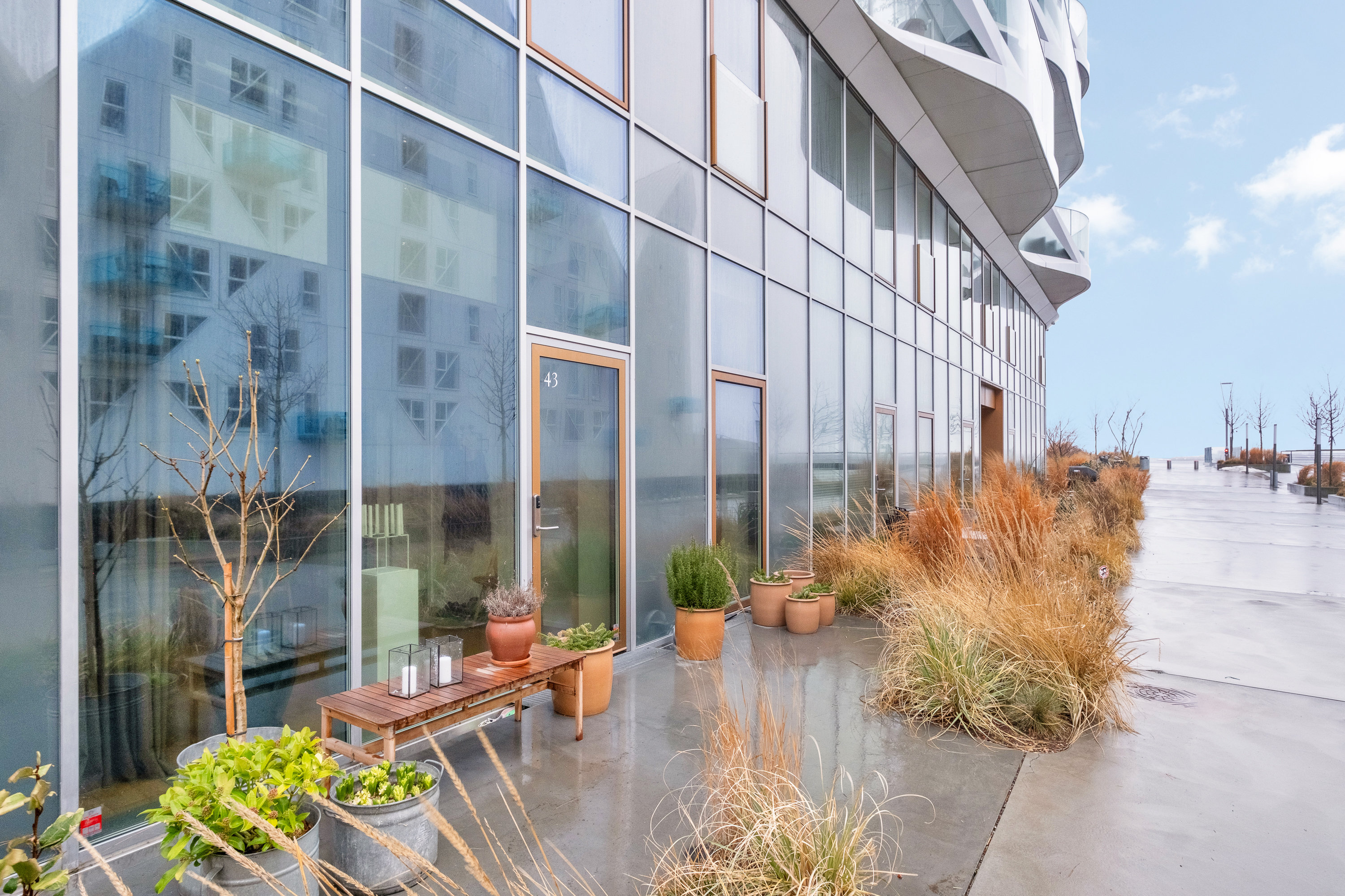 Fremhævet terrasse billede i fuldskærmstilstand. Billede af Helga Pedersens Gade 43, 8000 Aarhus C