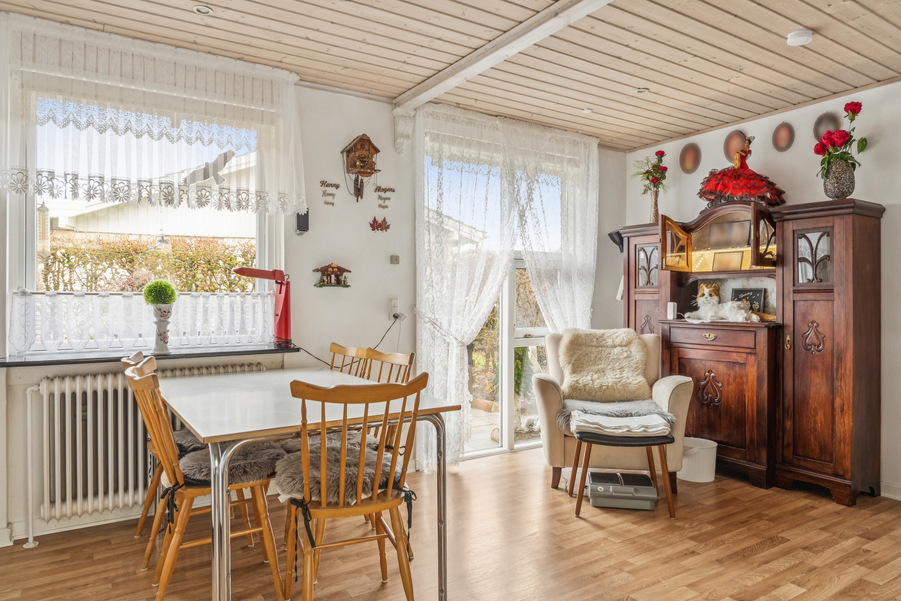 Fremhævet spisestue billede i fuldskærmstilstand. Billede af Wistoftsvej 10, 7430 Ikast