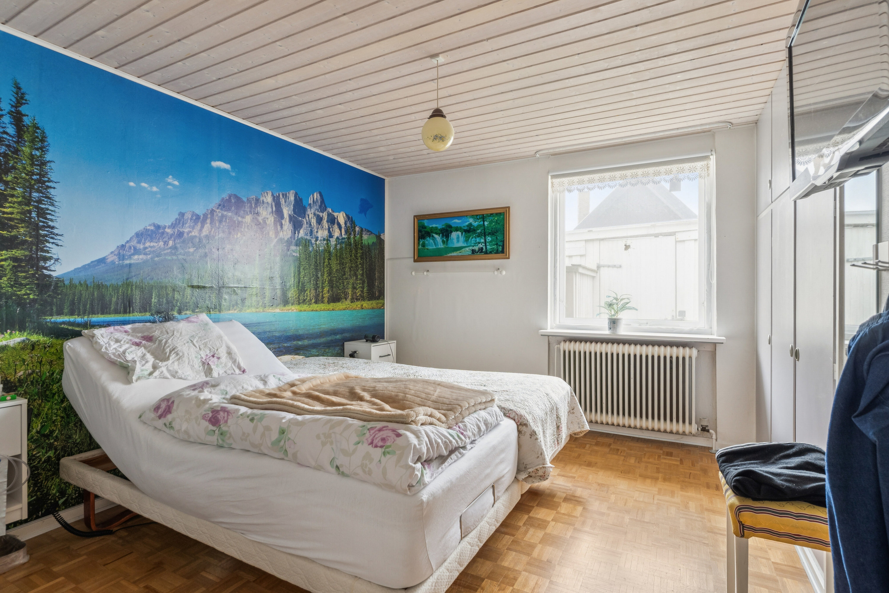 Fremhævet soveværelse billede i fuldskærmstilstand. Billede af Wistoftsvej 10, 7430 Ikast