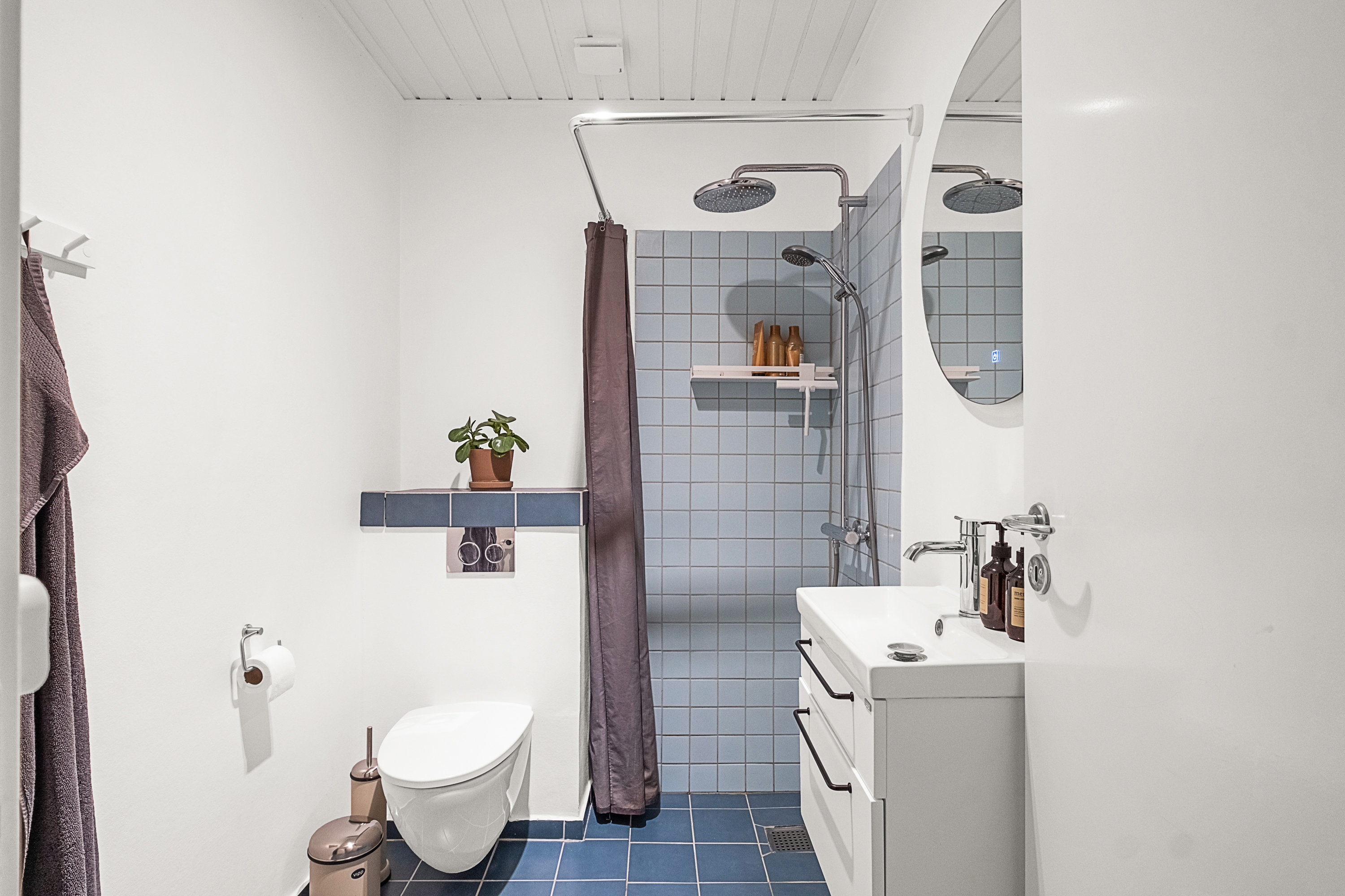 Fremhævet badeværelse billede i fuldskærmstilstand. Billede af Ålborggade 1, st.. th., 8000 Aarhus C